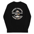 Three Horns Never Play With Long Necks - Adult & Kids T-Shirts, Sweatshirts & Hoodies apparel design preview 1