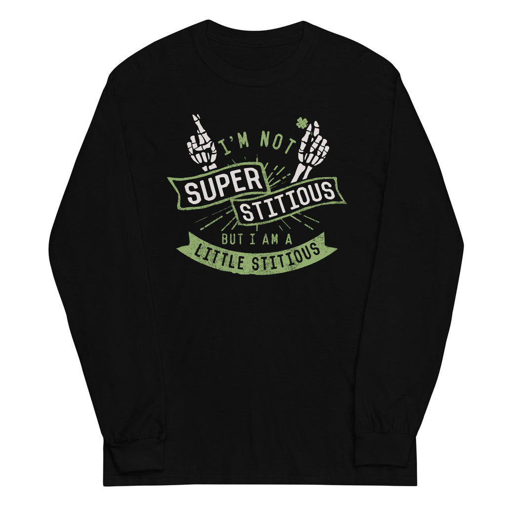 I'm Not Superstitious, But I Am A Little Stitious - Adult & Kids T-Shirts, Sweatshirts & Hoodies apparel design preview 1