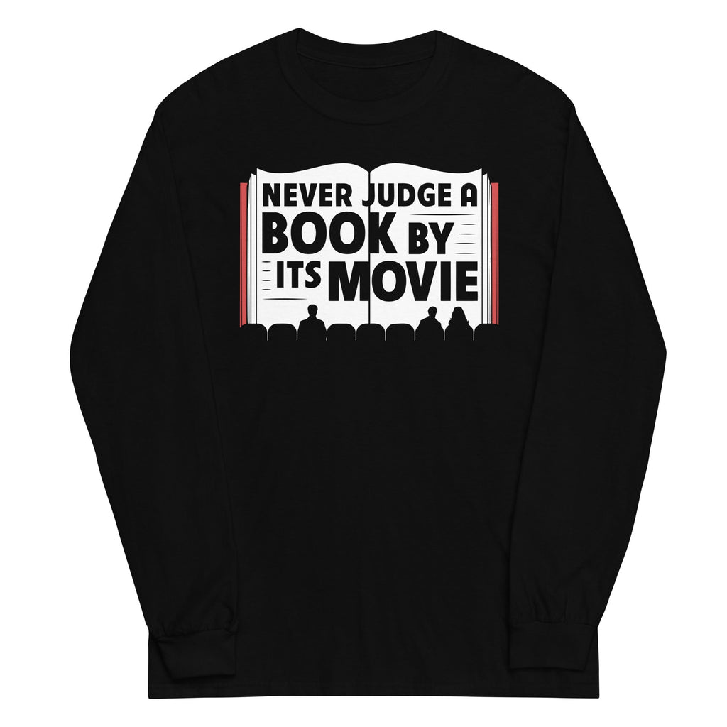Never Judge A Book By Its Movie - Adult & Kids T-Shirts, Sweatshirts & Hoodies apparel design preview 1