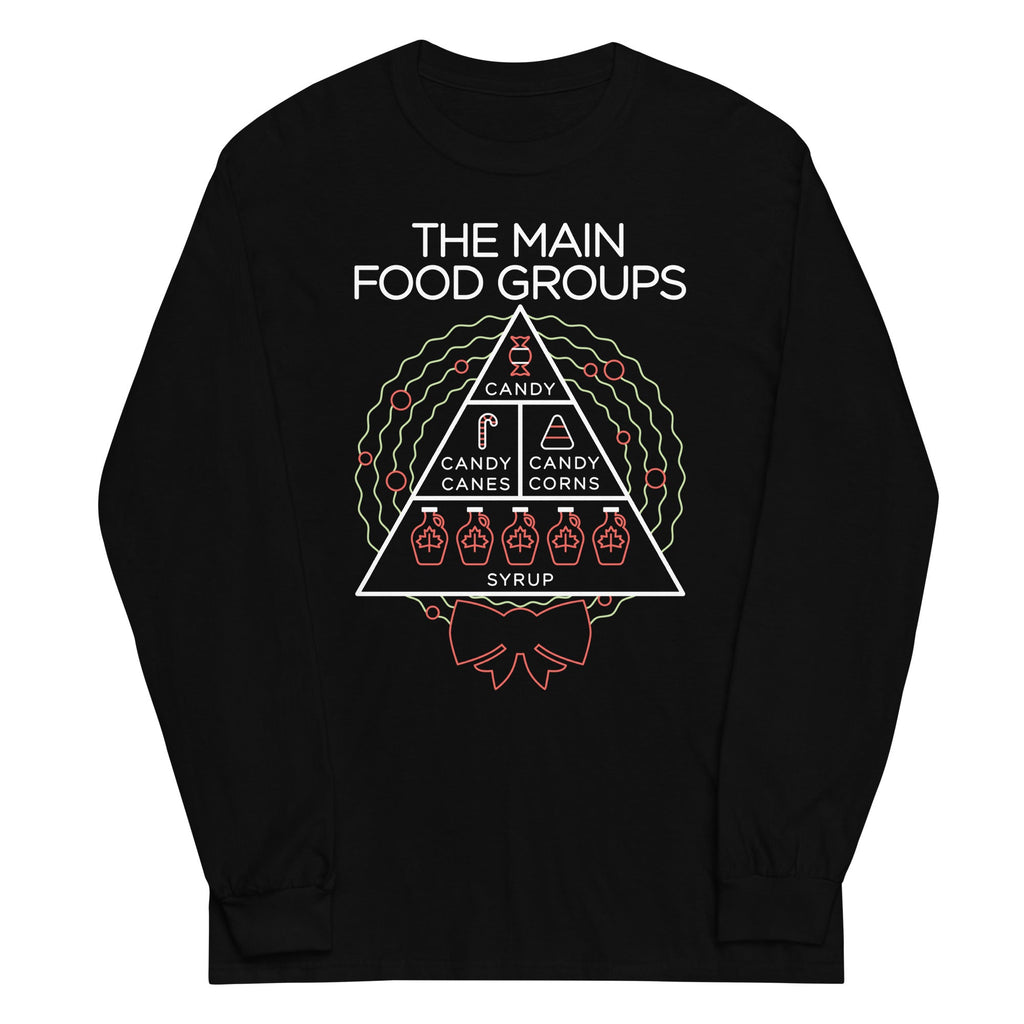The Main Food Groups - Adult & Kids T-Shirts, Sweatshirts & Hoodies apparel design preview 1