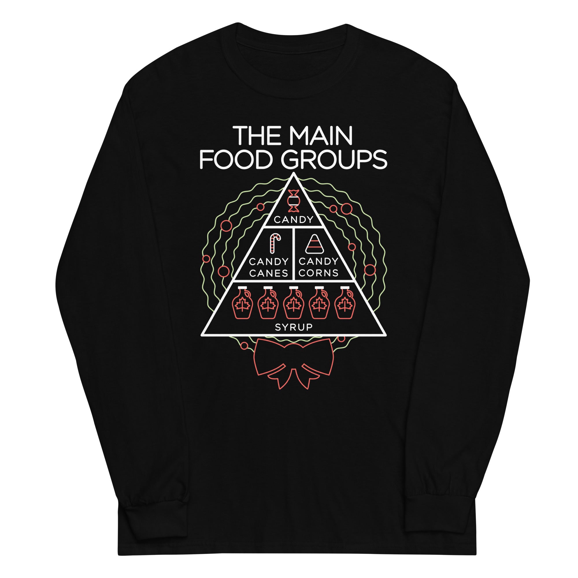 The Main Food Groups - Adult & Kids T-Shirts, Sweatshirts & Hoodies apparel design preview 1
