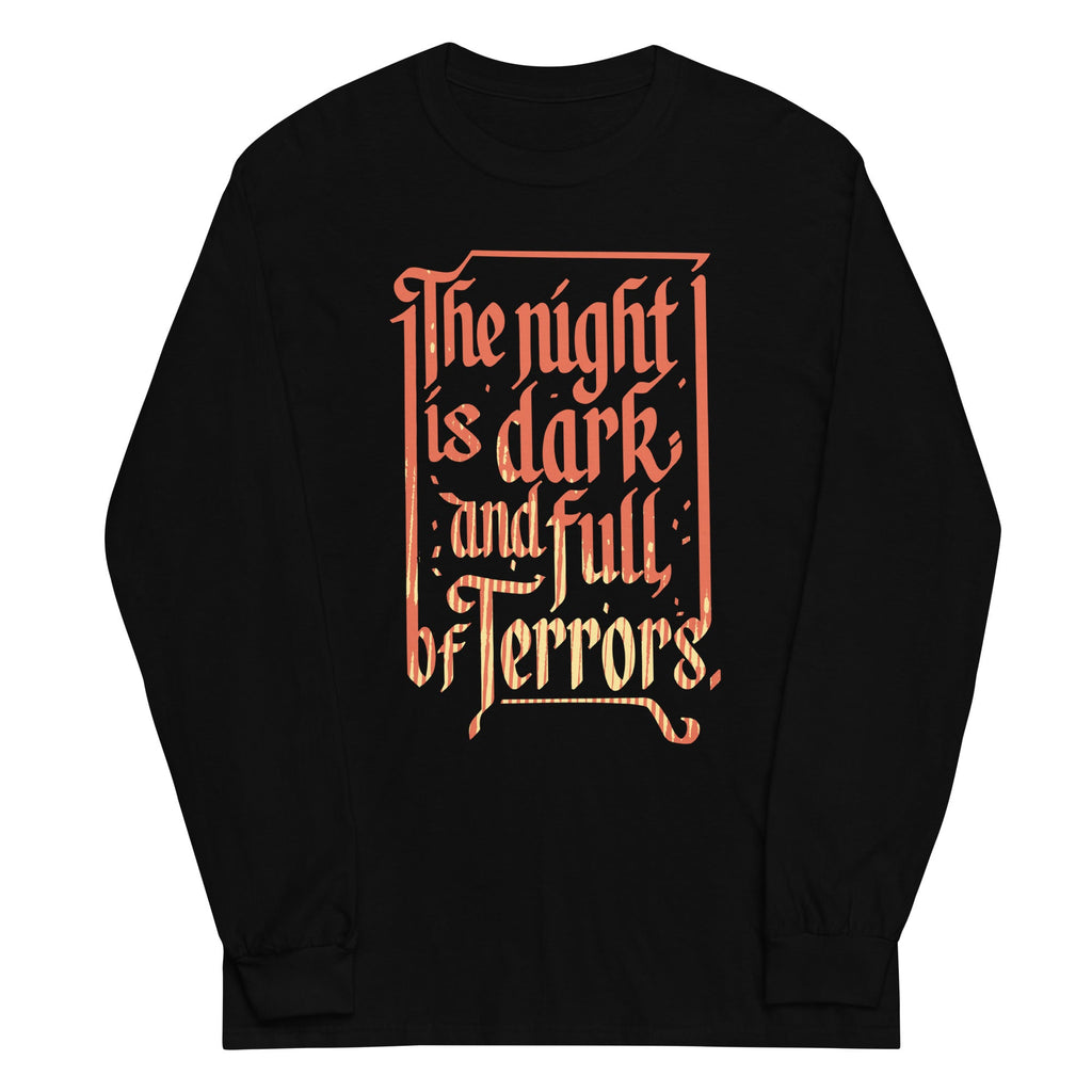 The Night Is Dark And Full Of Terrors - Adult & Kids T-Shirts, Sweatshirts & Hoodies apparel design preview 1