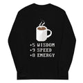 Coffee Plus To Stats - Adult & Kids T-Shirts, Sweatshirts & Hoodies apparel design preview 1
