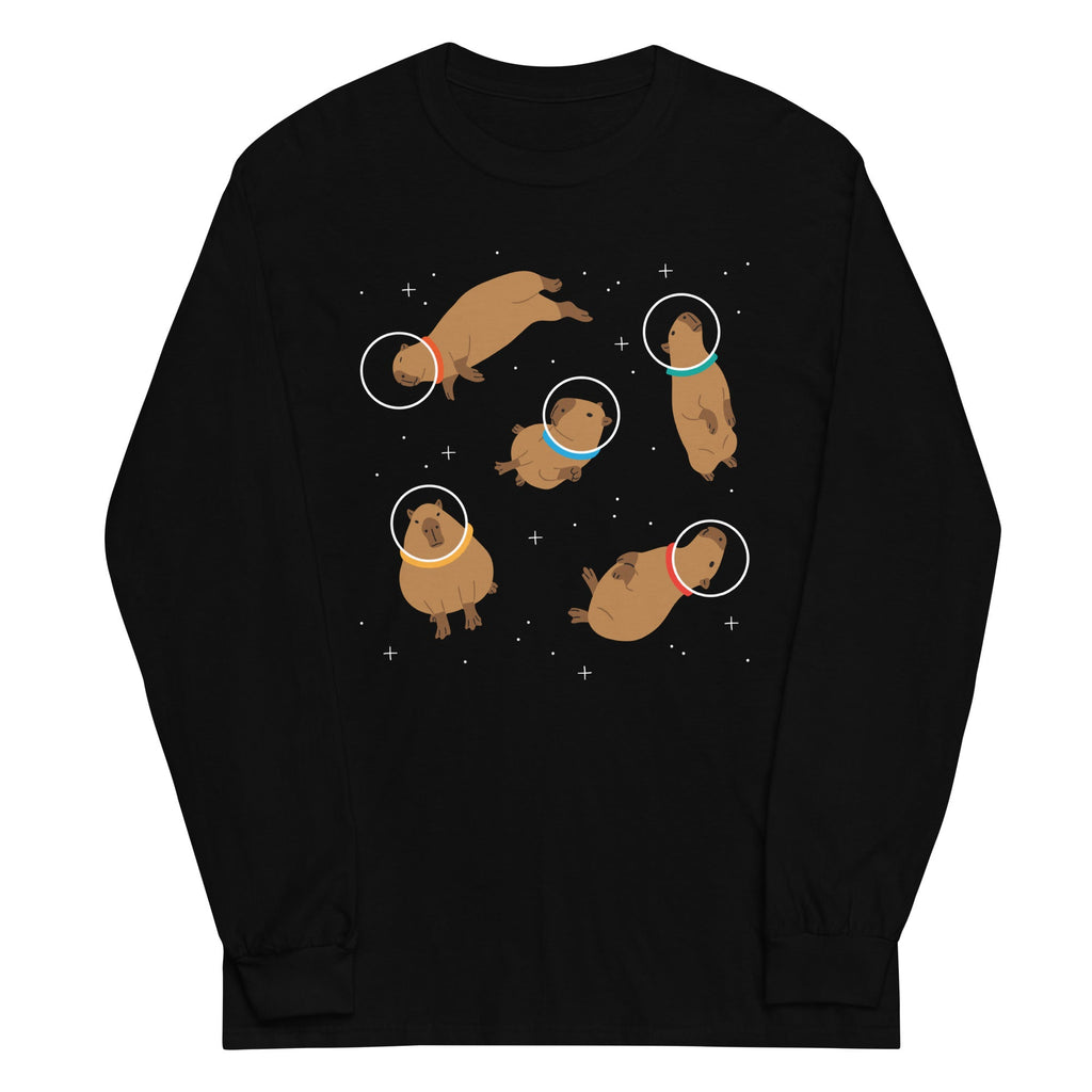 Capybaras In Space - Adult & Kids T-Shirts, Sweatshirts & Hoodies apparel design preview 1
