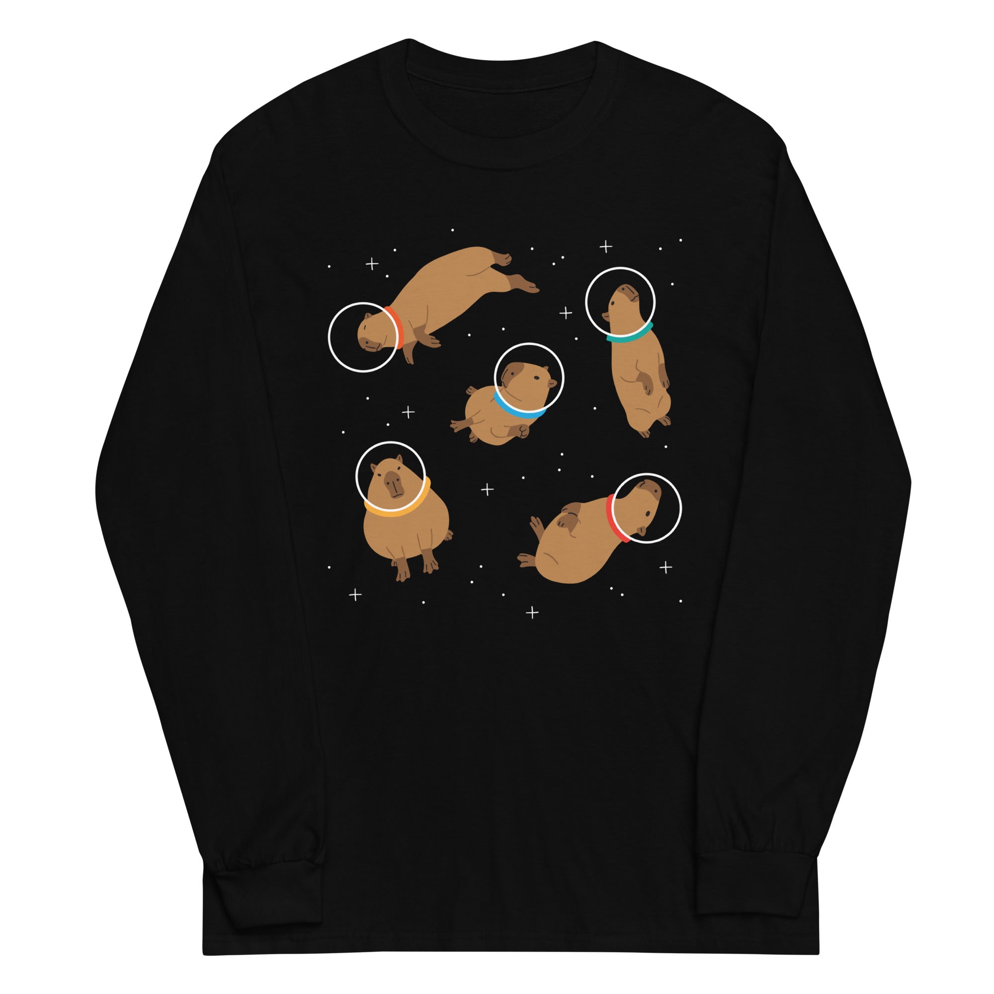 Capybaras In Space - Adult & Kids T-Shirts, Sweatshirts & Hoodies apparel design preview 1