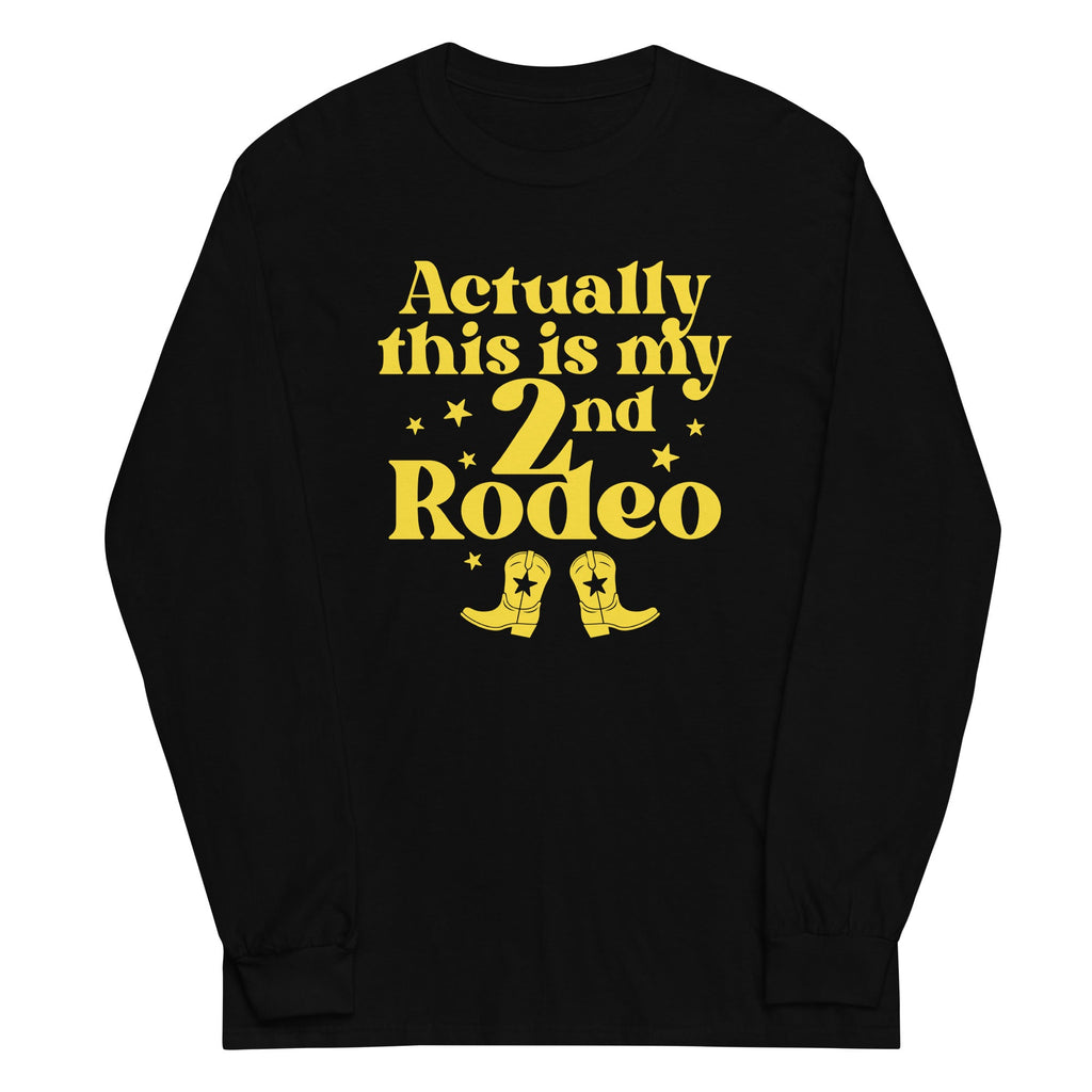 Actually This Is My 2nd Rodeo - Adult & Kids T-Shirts, Sweatshirts & Hoodies apparel design preview 1
