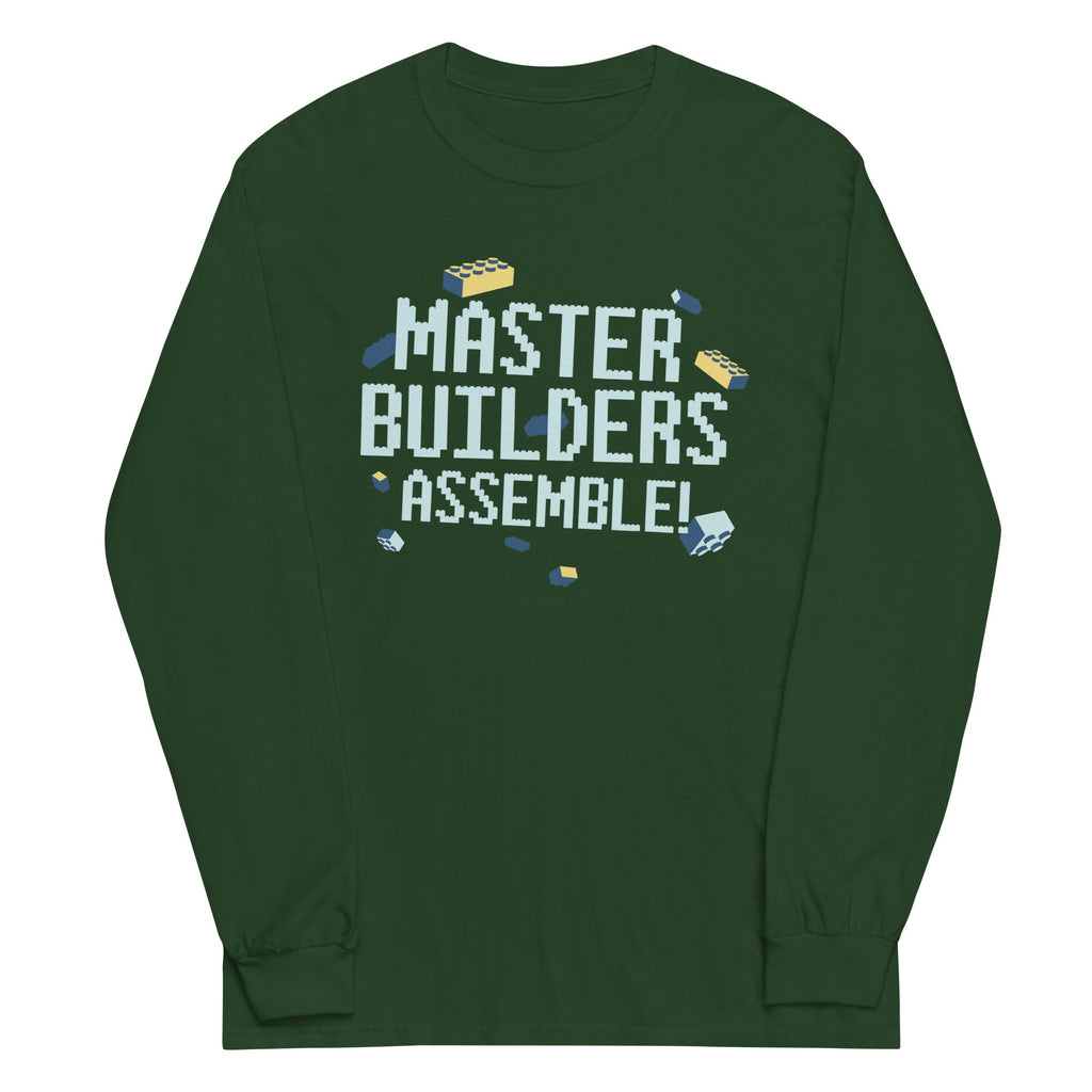 Master Builders Assemble! - Adult & Kids T-Shirts, Sweatshirts & Hoodies apparel design preview 1