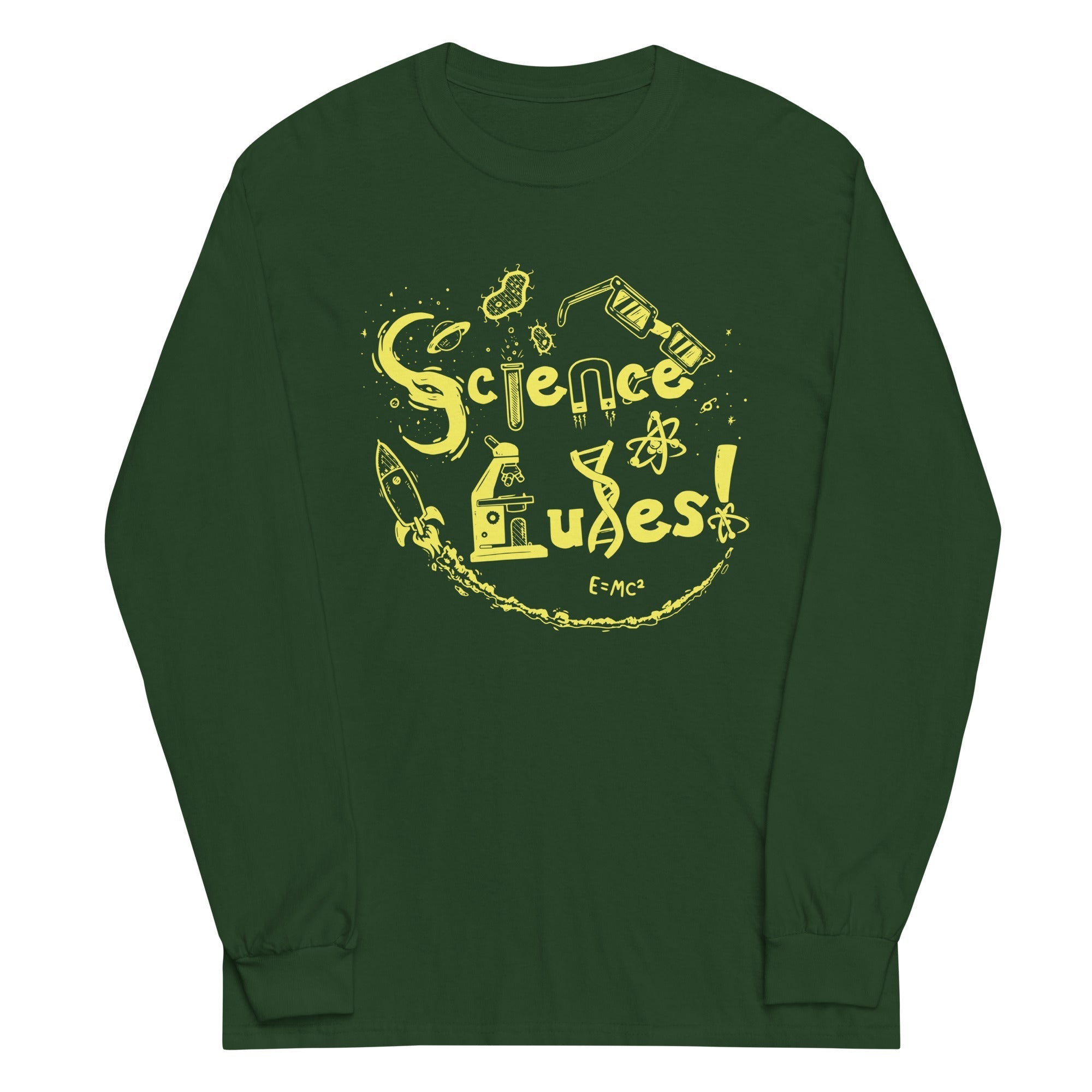 Science Rules! - Adult & Kids T-Shirts, Sweatshirts & Hoodies apparel design preview 1