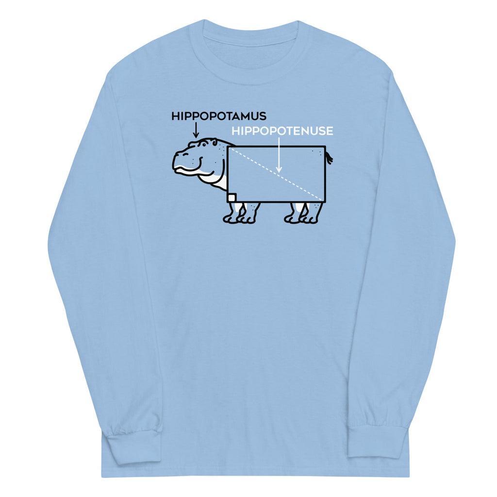 Hippopotenuse - Adult & Kids T-Shirts, Sweatshirts & Hoodies apparel design preview 1