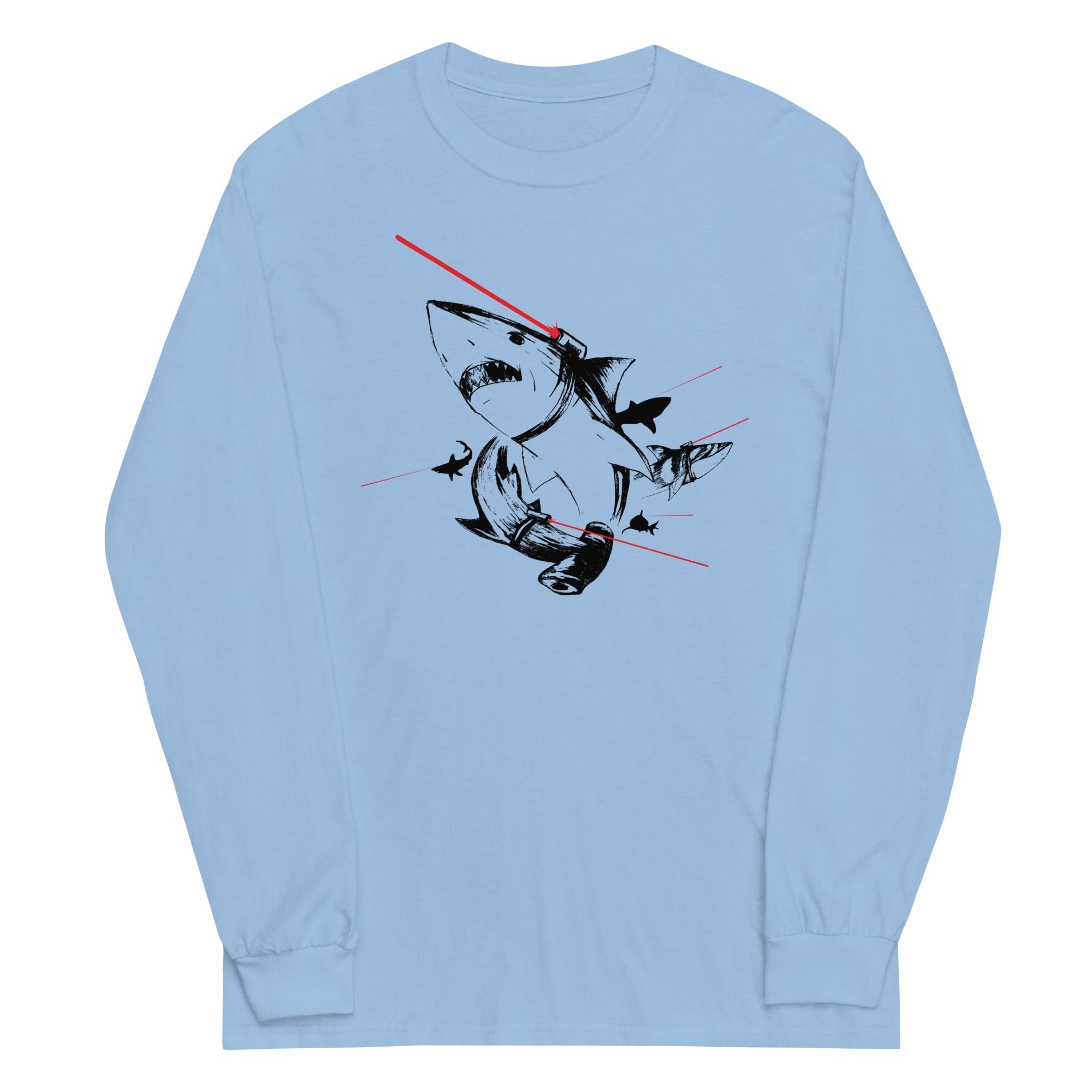 Sharks With Lasers - Adult & Kids T-Shirts, Sweatshirts & Hoodies apparel design preview 1