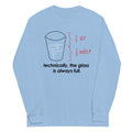 Technically, The Glass Is Always Full - Adult & Kids T-Shirts, Sweatshirts & Hoodies apparel design preview 1