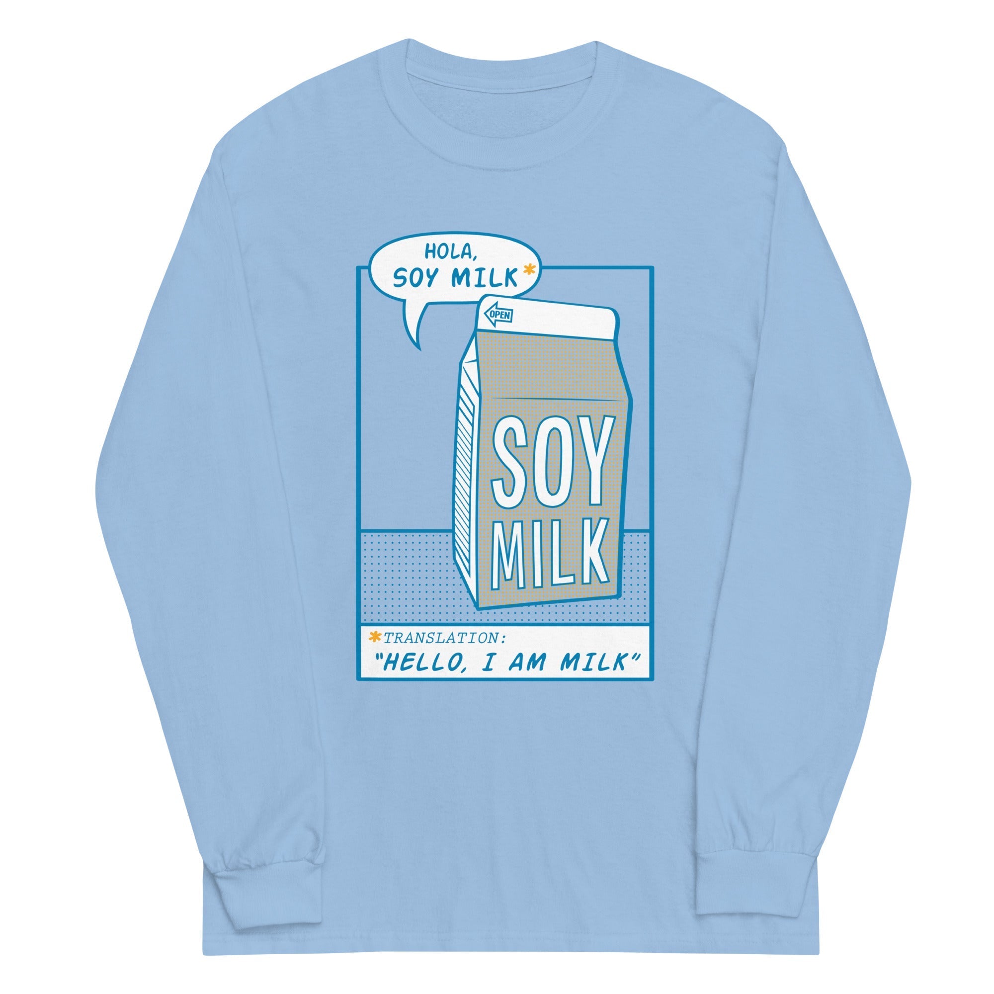 Hola, Soy Milk - Adult & Kids T-Shirts, Sweatshirts & Hoodies apparel design preview 1