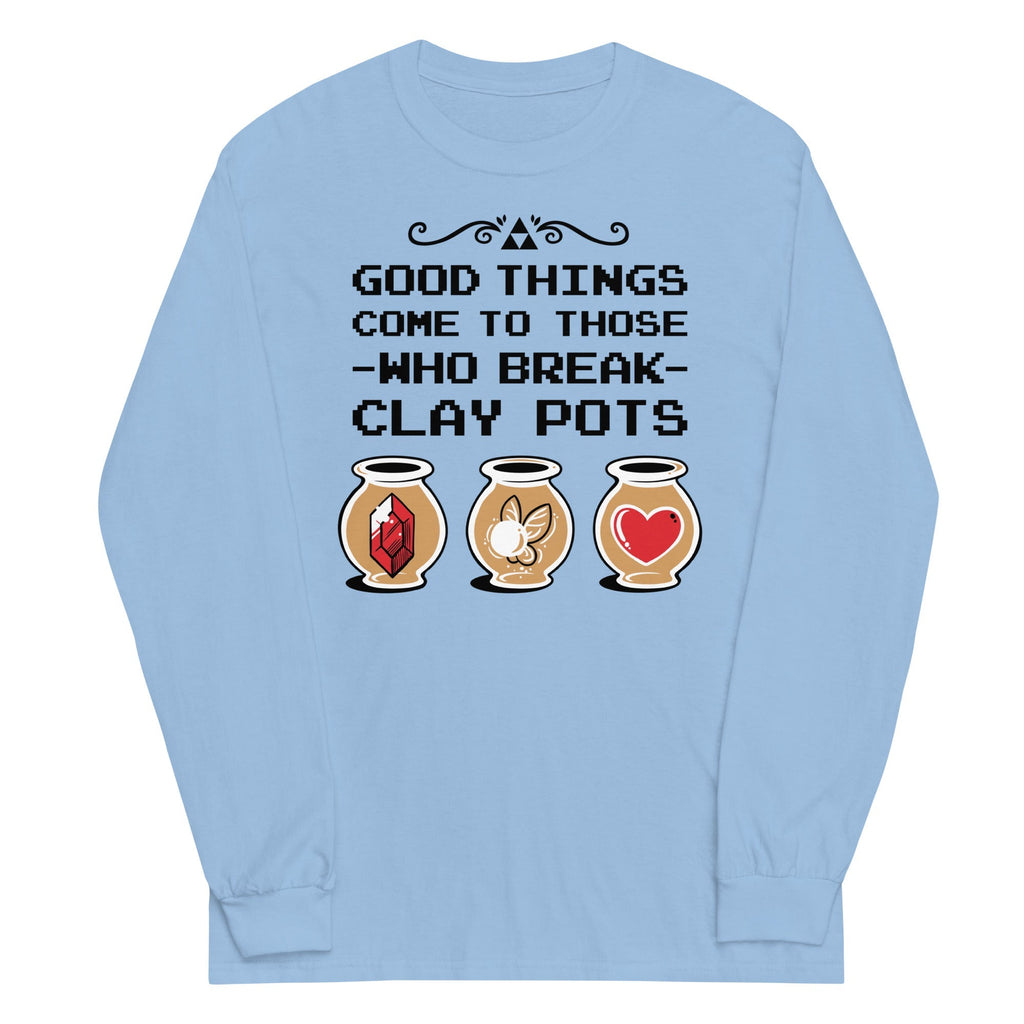 Good Things Come To Those Who Break Clay Pots - Adult & Kids T-Shirts, Sweatshirts & Hoodies apparel design preview 1