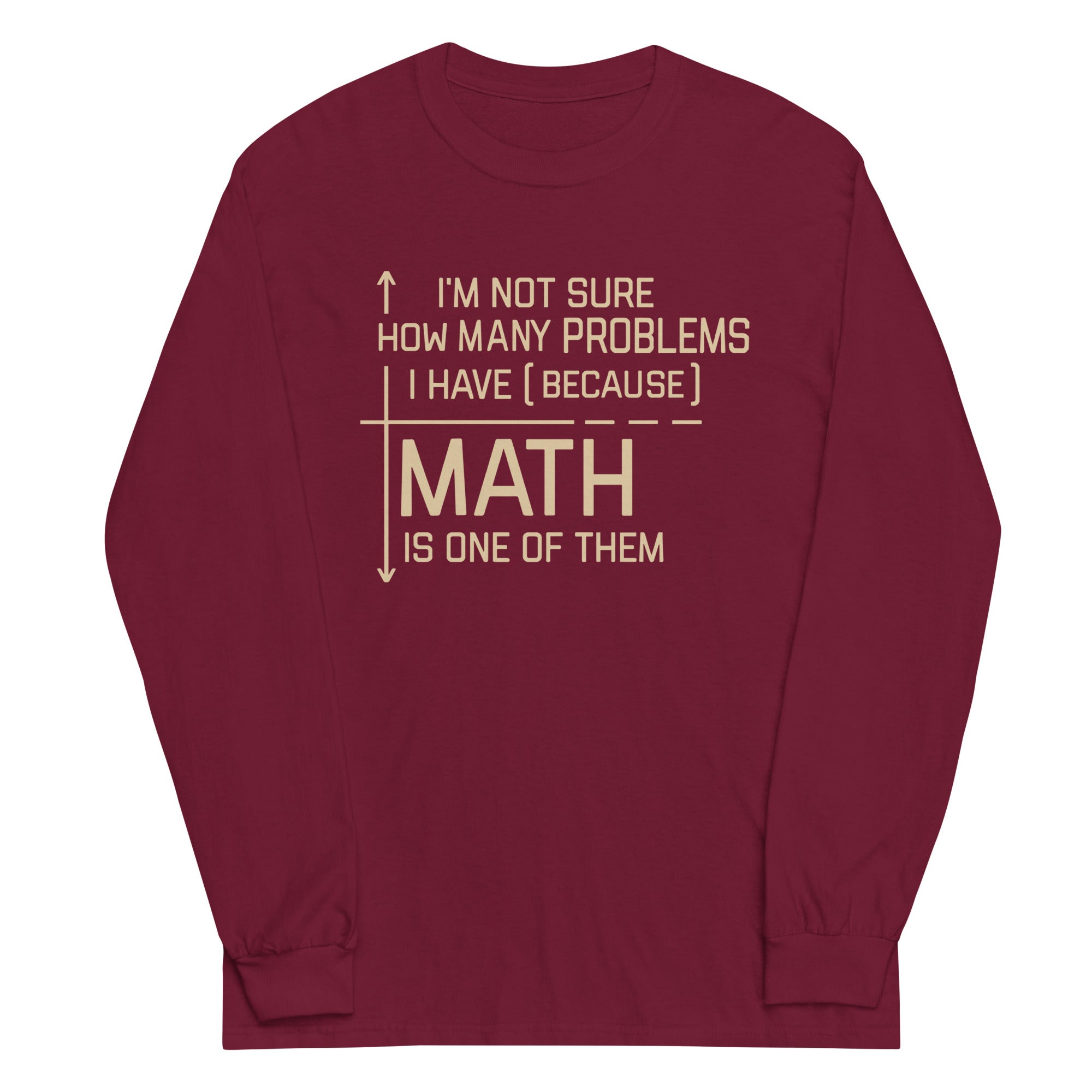 I'm Not Sure How Many Problems I Have - Adult & Kids T-Shirts, Sweatshirts & Hoodies apparel design preview 1