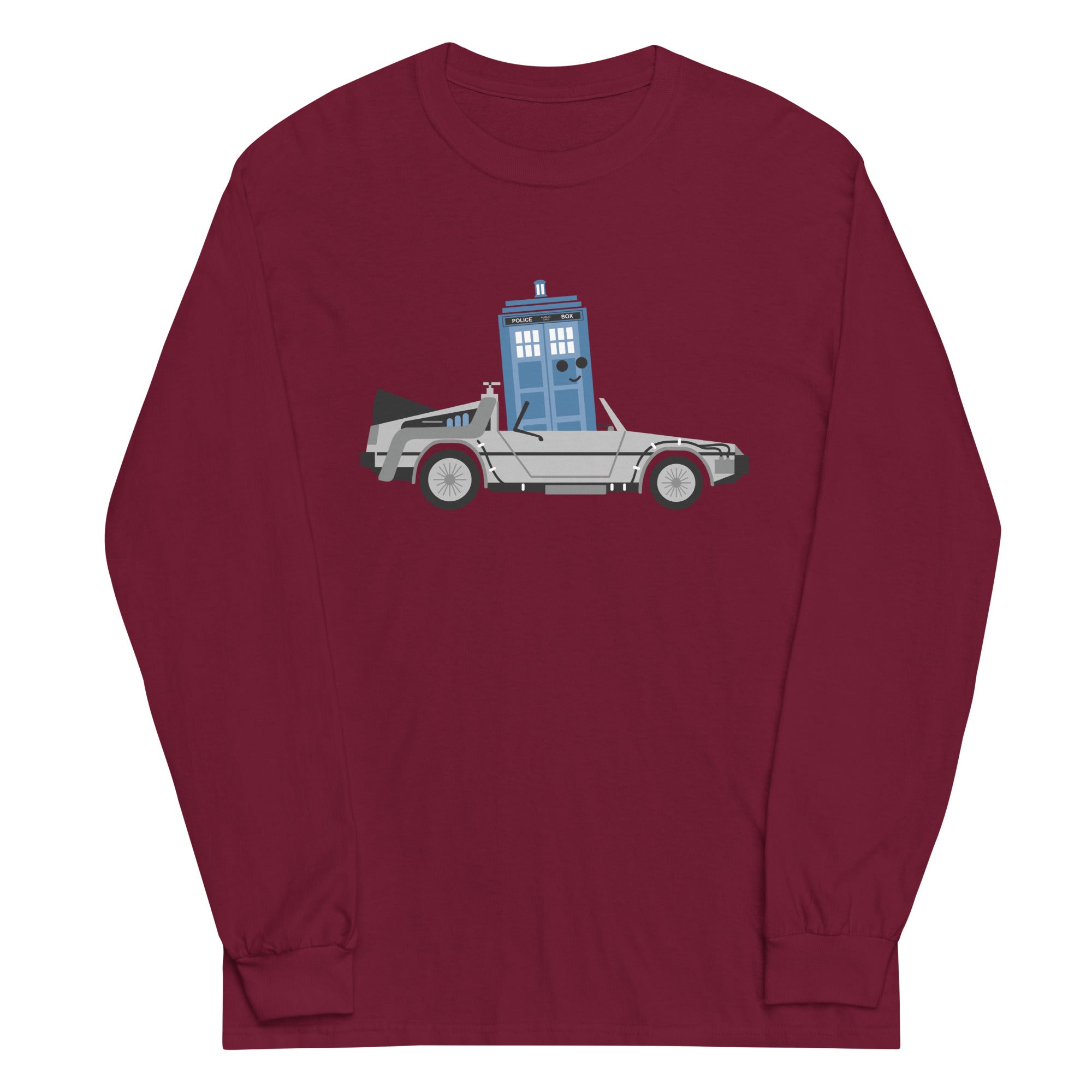 Time Machine x Two - Adult & Kids T-Shirts, Sweatshirts & Hoodies apparel design preview 1