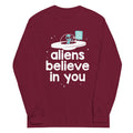 Aliens Believe In You - Adult & Kids T-Shirts, Sweatshirts & Hoodies apparel design preview 1