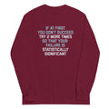 Try 2 More Times So That Your Failure Is - Adult & Kids T-Shirts, Sweatshirts & Hoodies apparel design preview 1