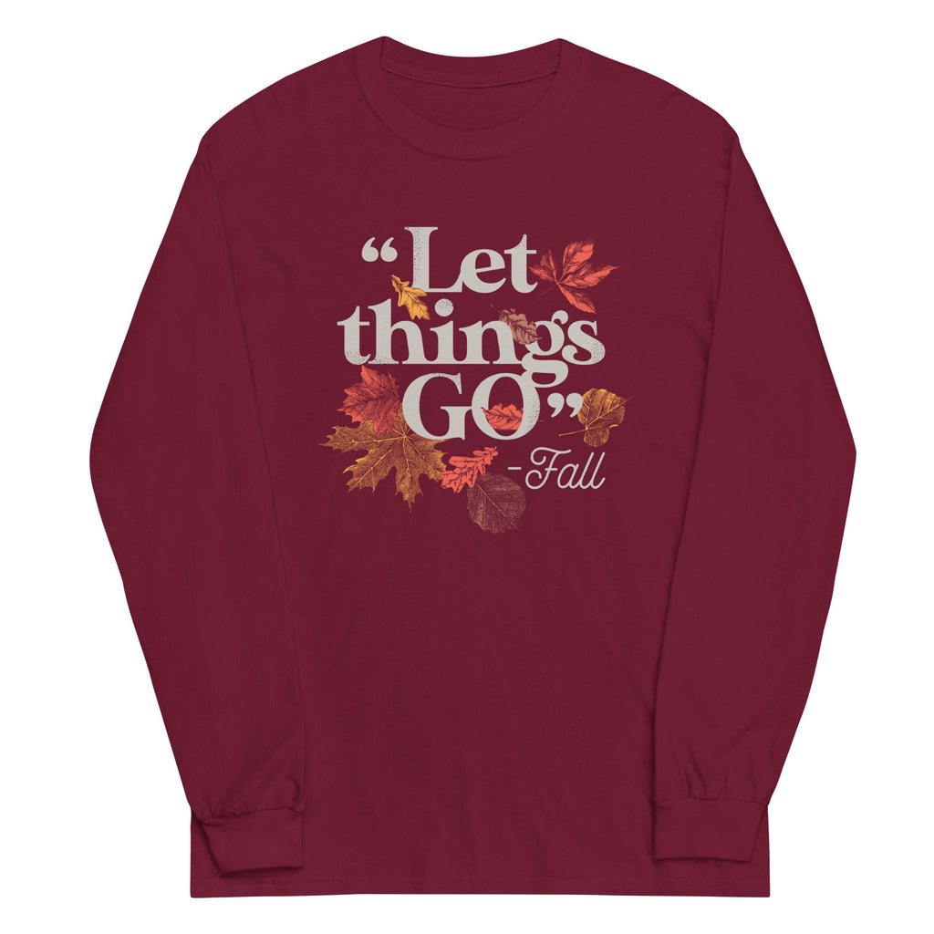 "Let Things Go" -Fall - Adult & Kids T-Shirts, Sweatshirts & Hoodies apparel design preview 1