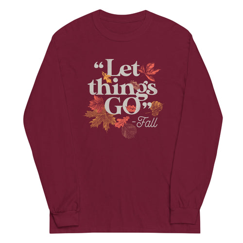 "Let Things Go" -Fall - Adult & Kids T-Shirts, Sweatshirts & Hoodies apparel design preview 1