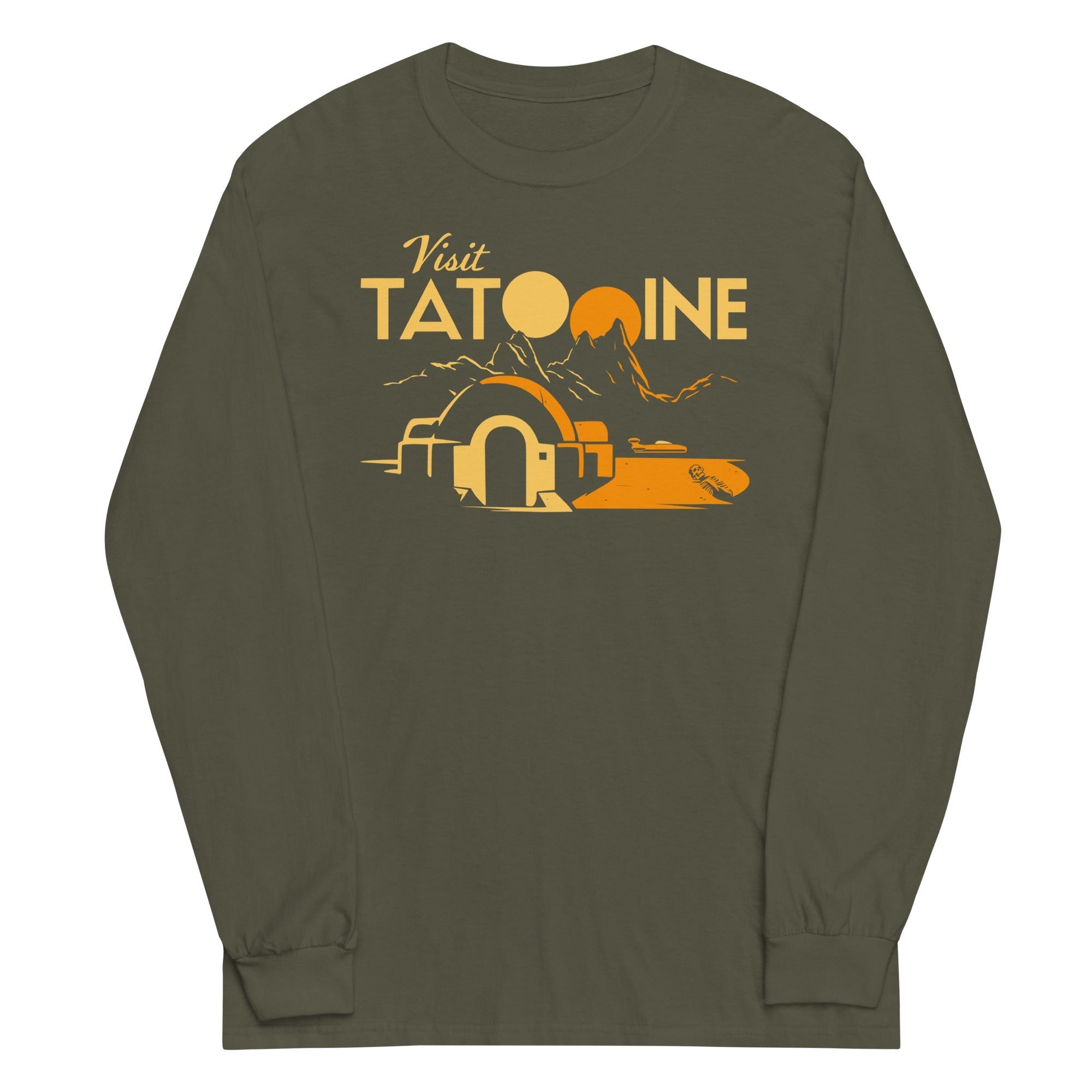 Visit Tatooine - Adult & Kids T-Shirts, Sweatshirts & Hoodies apparel design preview 1
