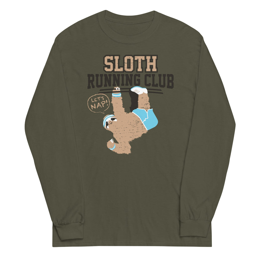 Sloth Running Club - Adult & Kids T-Shirts, Sweatshirts & Hoodies apparel design preview 1