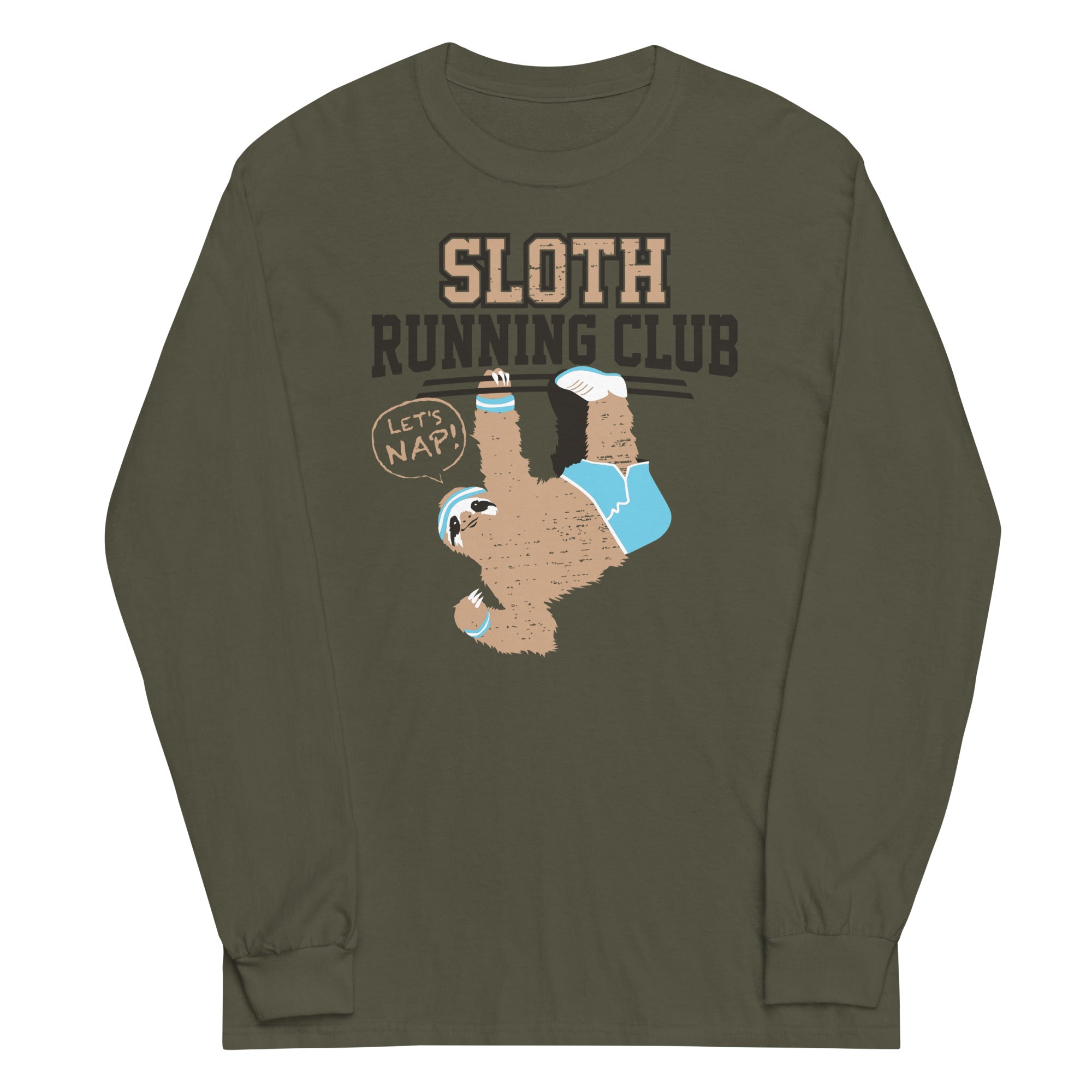 Sloth Running Club - Adult & Kids T-Shirts, Sweatshirts & Hoodies apparel design preview 1