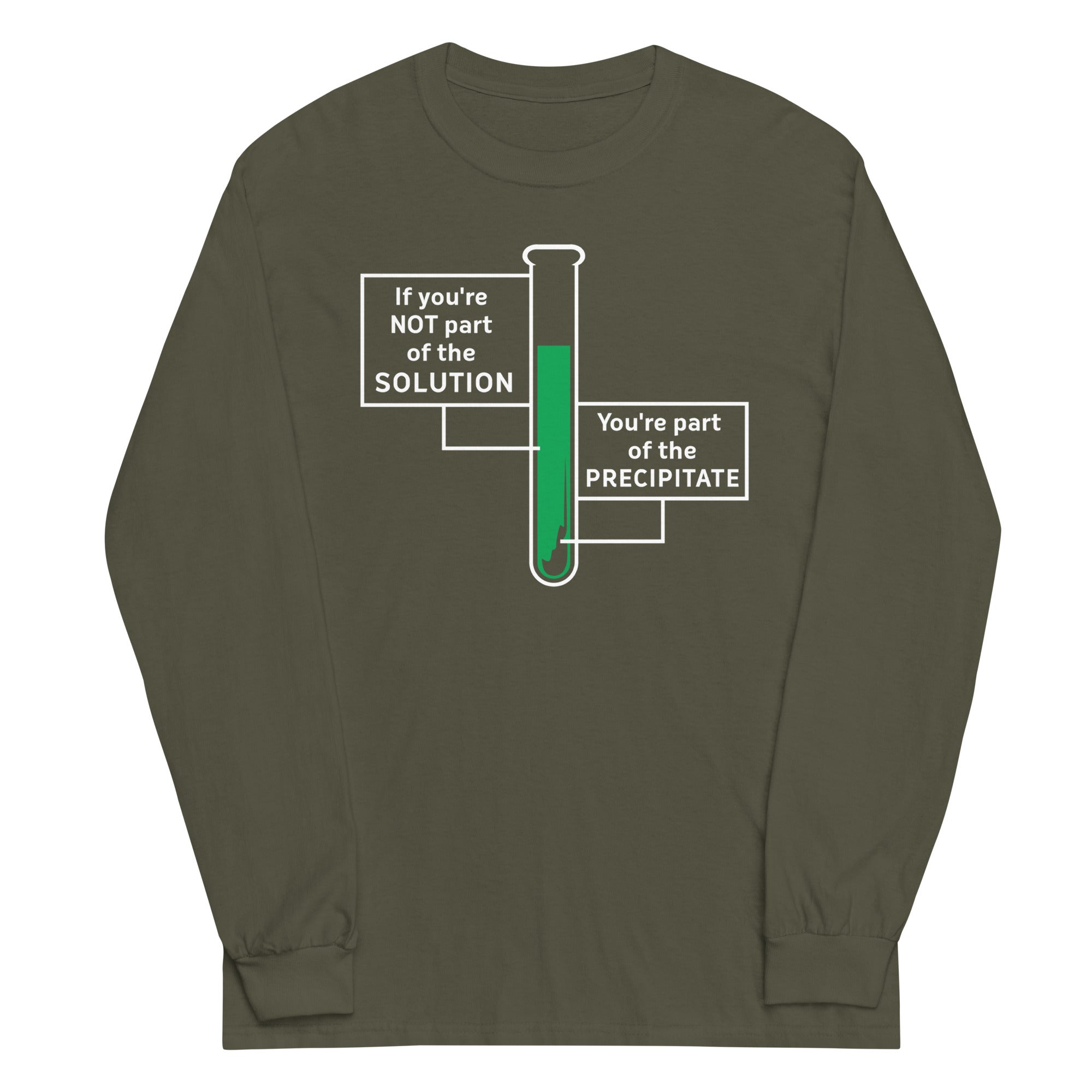 If You're Not Part Of The Solution - Adult & Kids T-Shirts, Sweatshirts & Hoodies apparel design preview 1