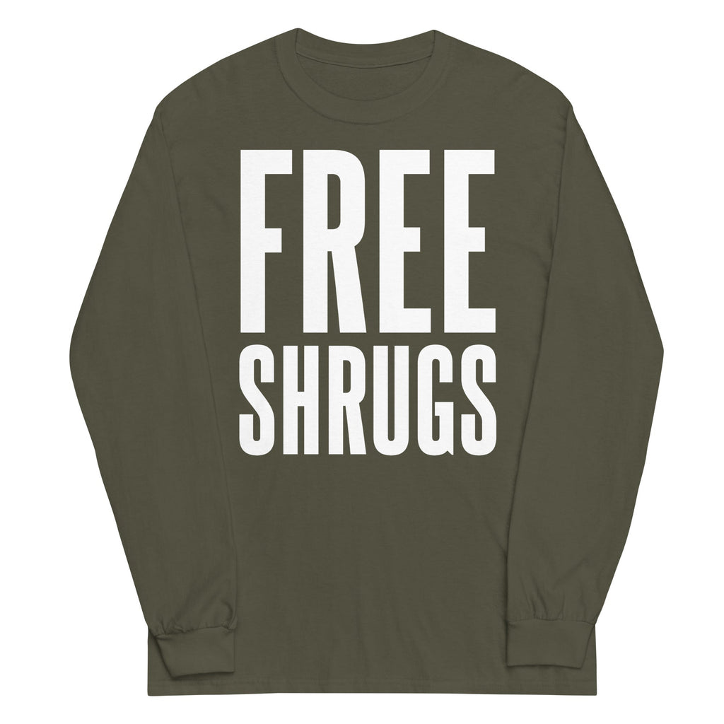 Free Shrugs - Adult & Kids T-Shirts, Sweatshirts & Hoodies apparel design preview 1