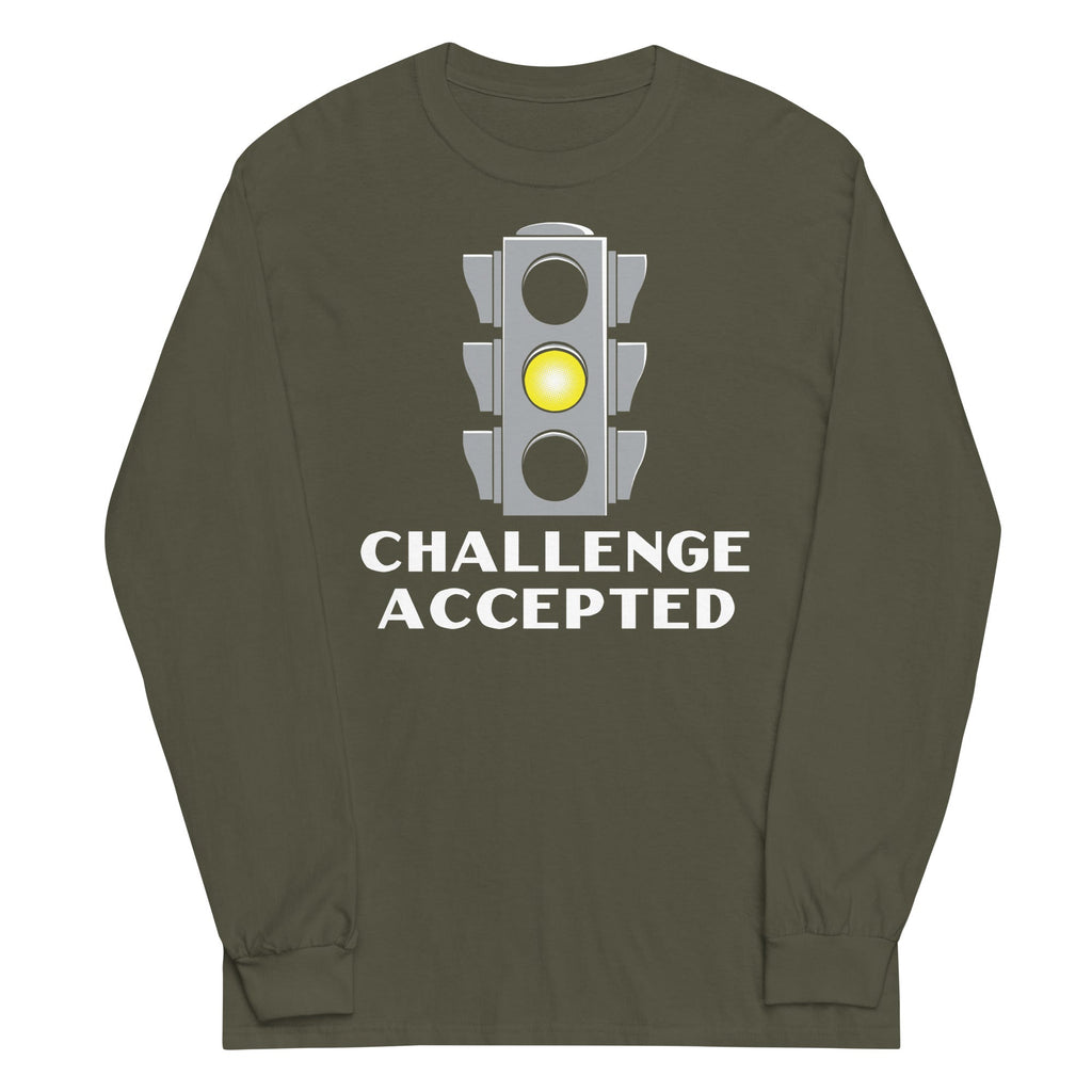Challenge Accepted Stoplight - Adult & Kids T-Shirts, Sweatshirts & Hoodies apparel design preview 1