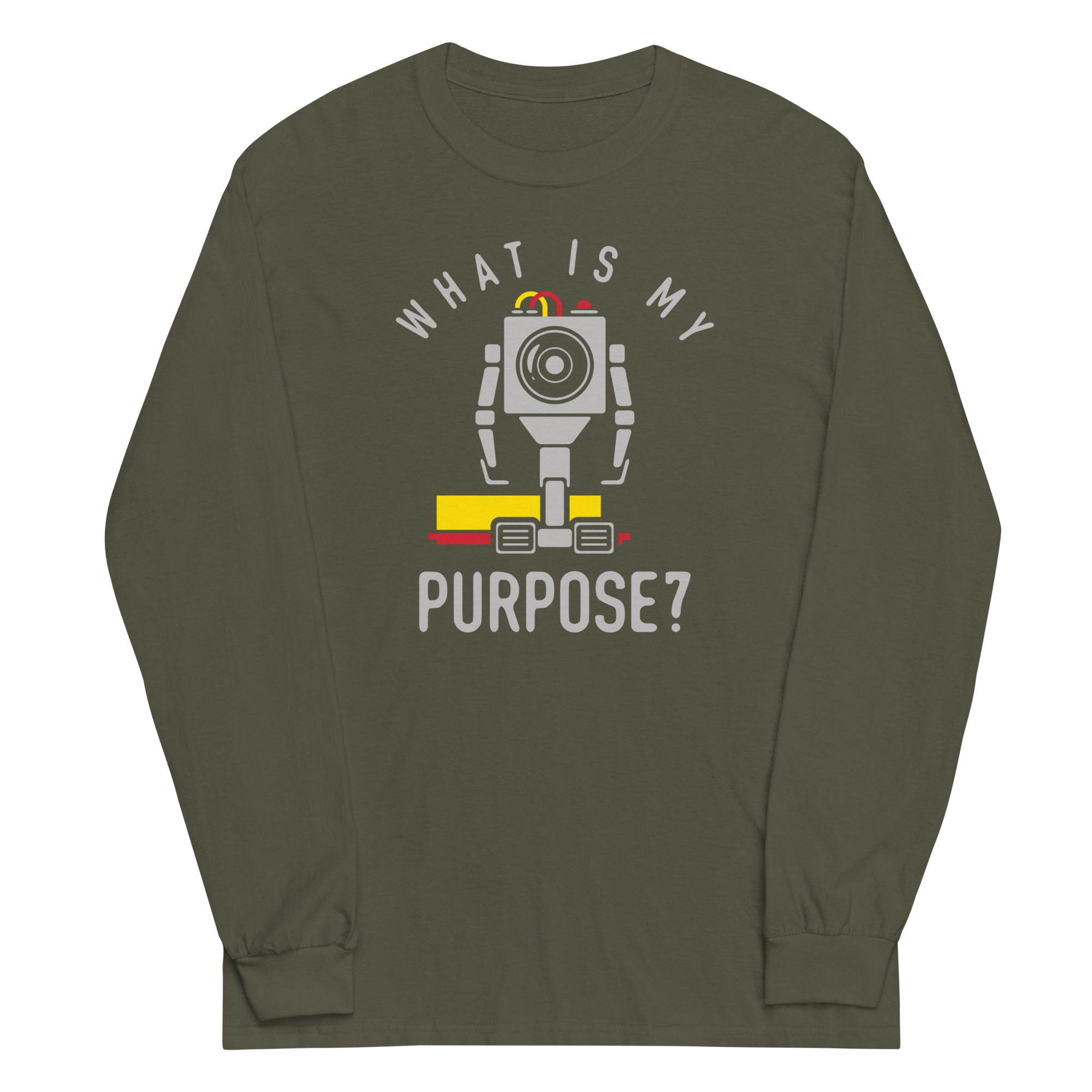 What Is My Purpose? - Adult & Kids T-Shirts, Sweatshirts & Hoodies apparel design preview 1