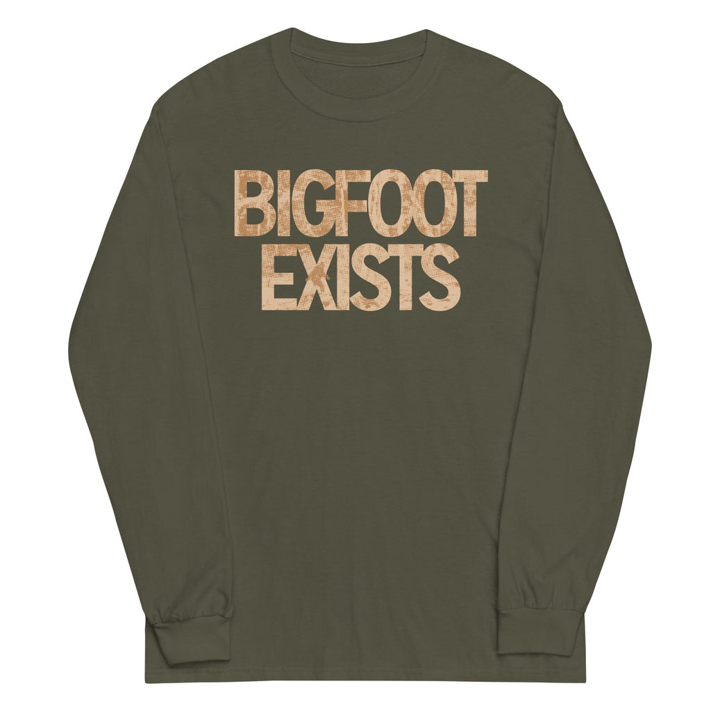Bigfoot Exists - Adult & Kids T-Shirts, Sweatshirts & Hoodies apparel design preview 1