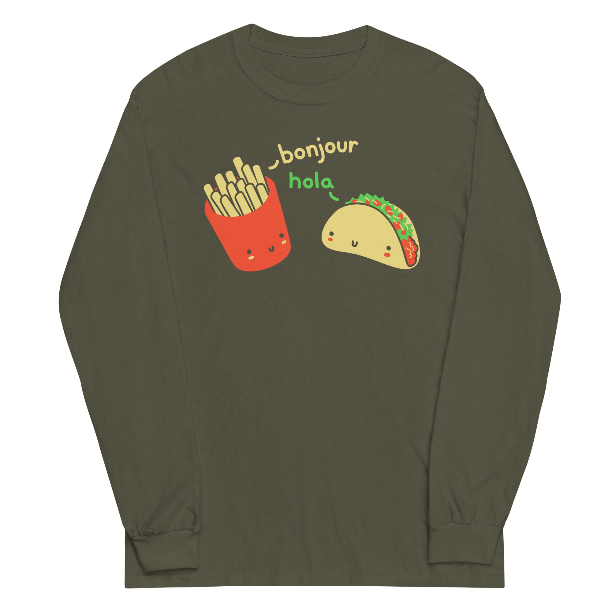 Hola Taco - Adult & Kids T-Shirts, Sweatshirts & Hoodies apparel design preview 1