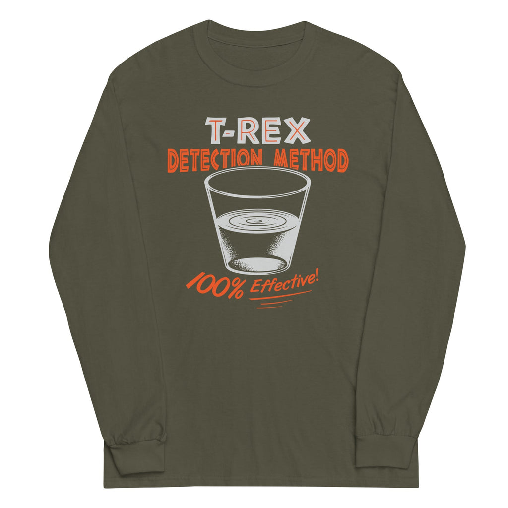 T-Rex Detection Method - Adult & Kids T-Shirts, Sweatshirts & Hoodies apparel design preview 1