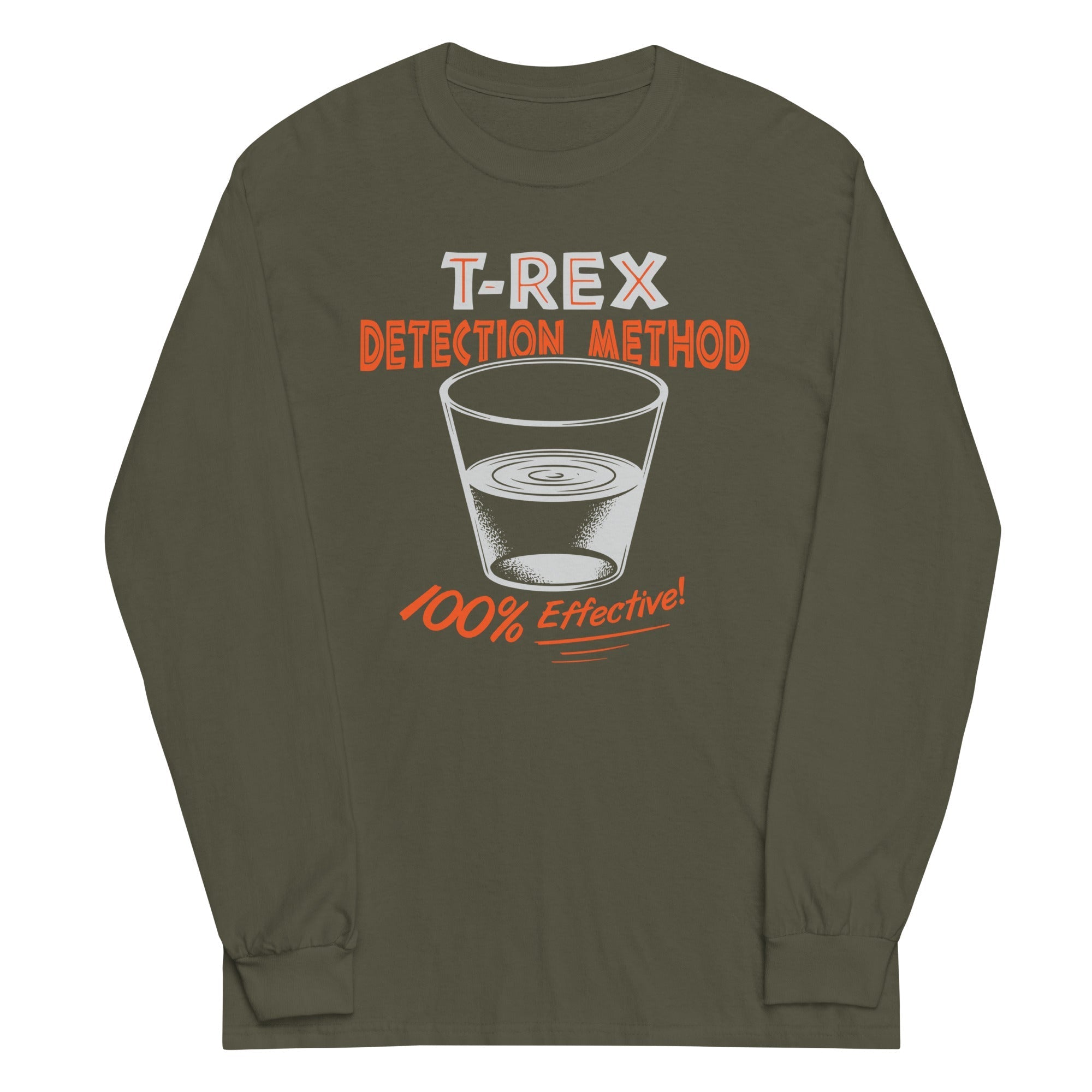 T-Rex Detection Method - Adult & Kids T-Shirts, Sweatshirts & Hoodies apparel design preview 1