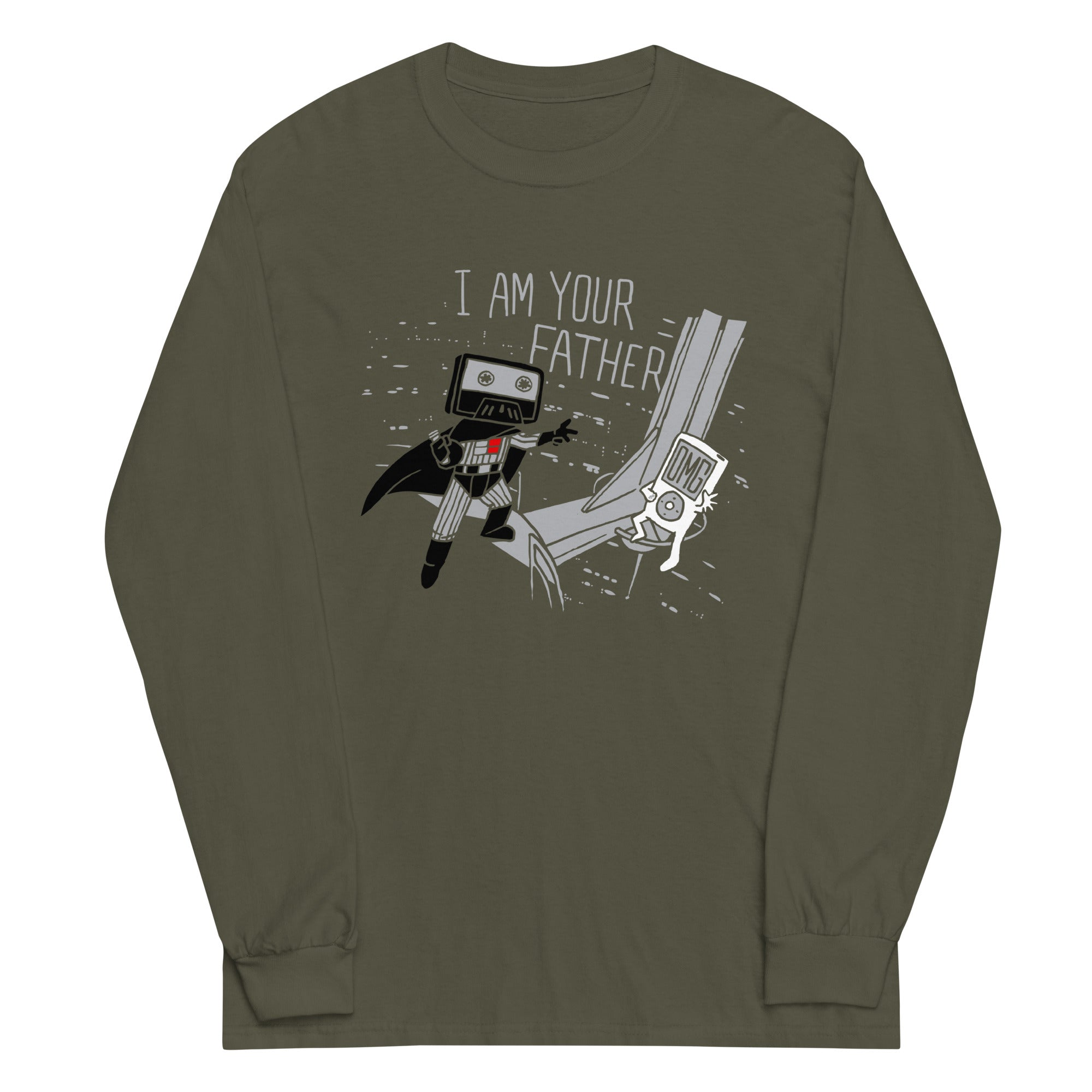 I Am Your Father Cassette - Adult & Kids T-Shirts, Sweatshirts & Hoodies apparel design preview 1