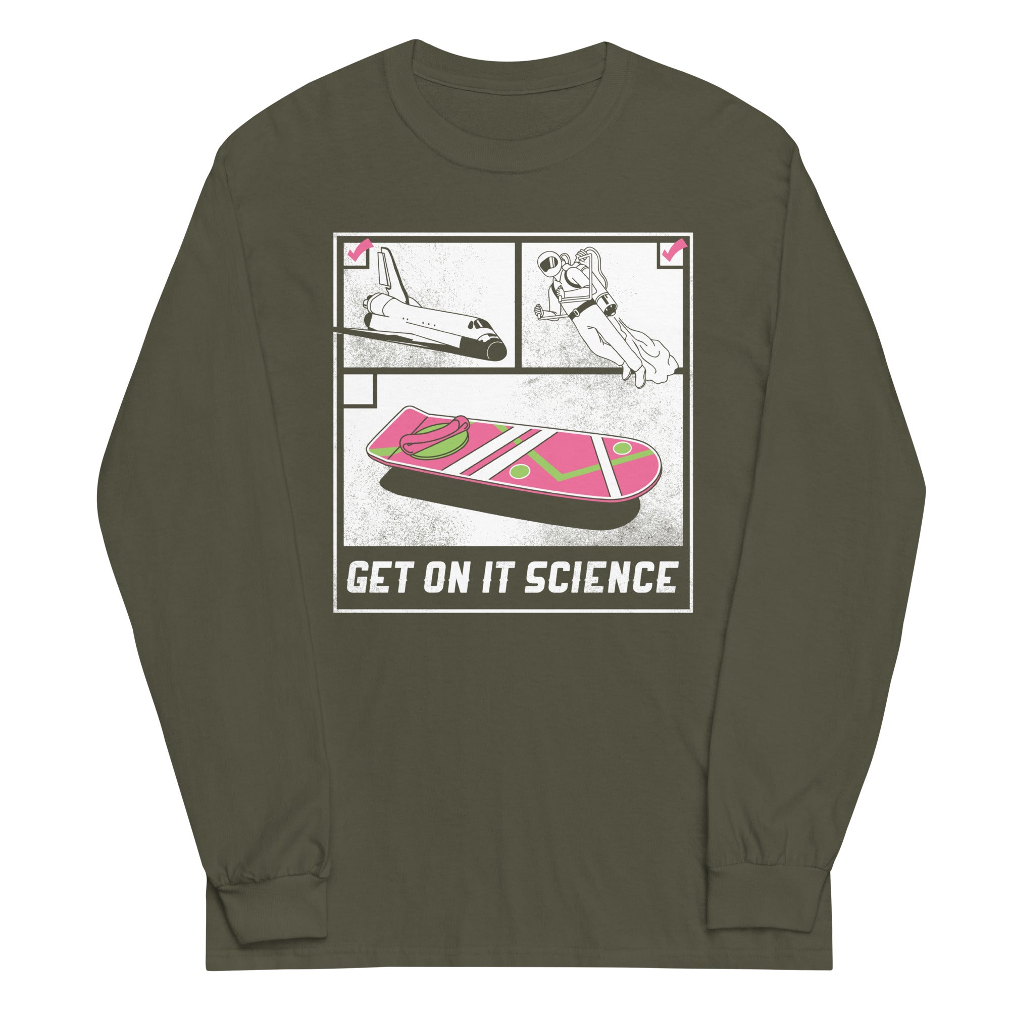 Get On It Science - Adult & Kids T-Shirts, Sweatshirts & Hoodies apparel design preview 1