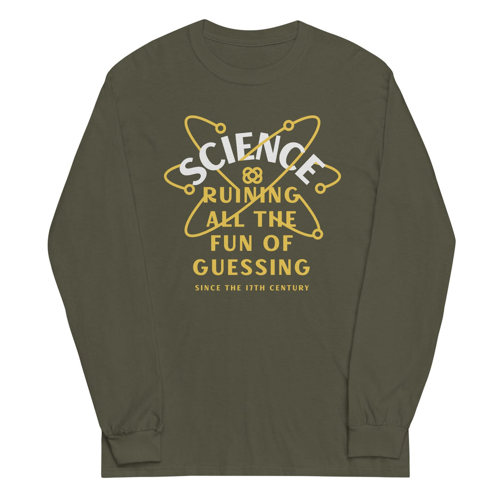 Science Ruining All The Fun Of Guessing - Adult & Kids T-Shirts, Sweatshirts & Hoodies apparel design preview 1