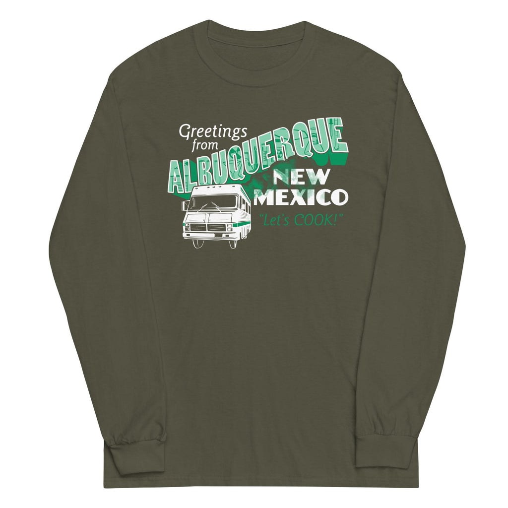 Greetings From Albuquerque - Adult & Kids T-Shirts, Sweatshirts & Hoodies apparel design preview 1