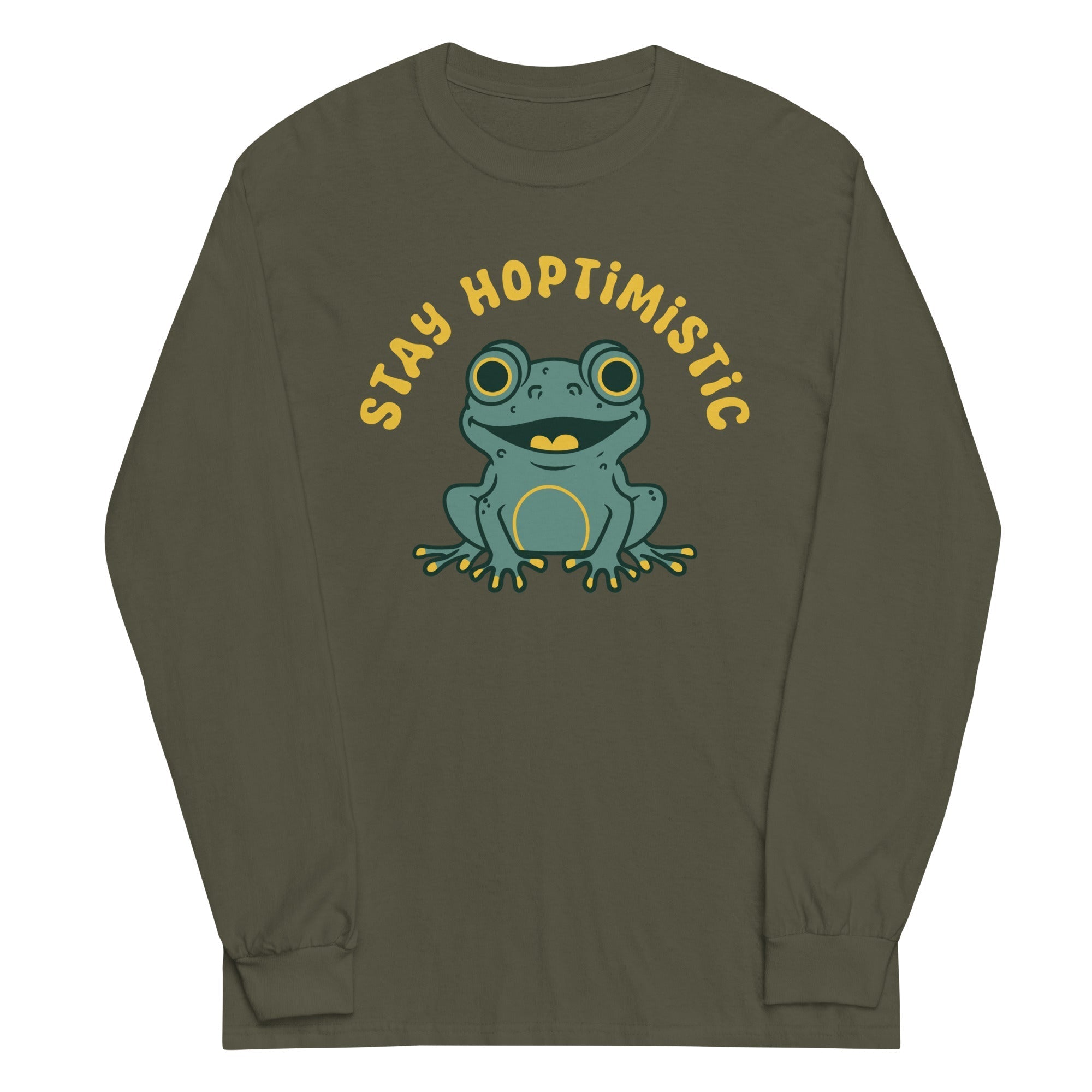 Stay Hoptimistic - Adult & Kids T-Shirts, Sweatshirts & Hoodies apparel design preview 1