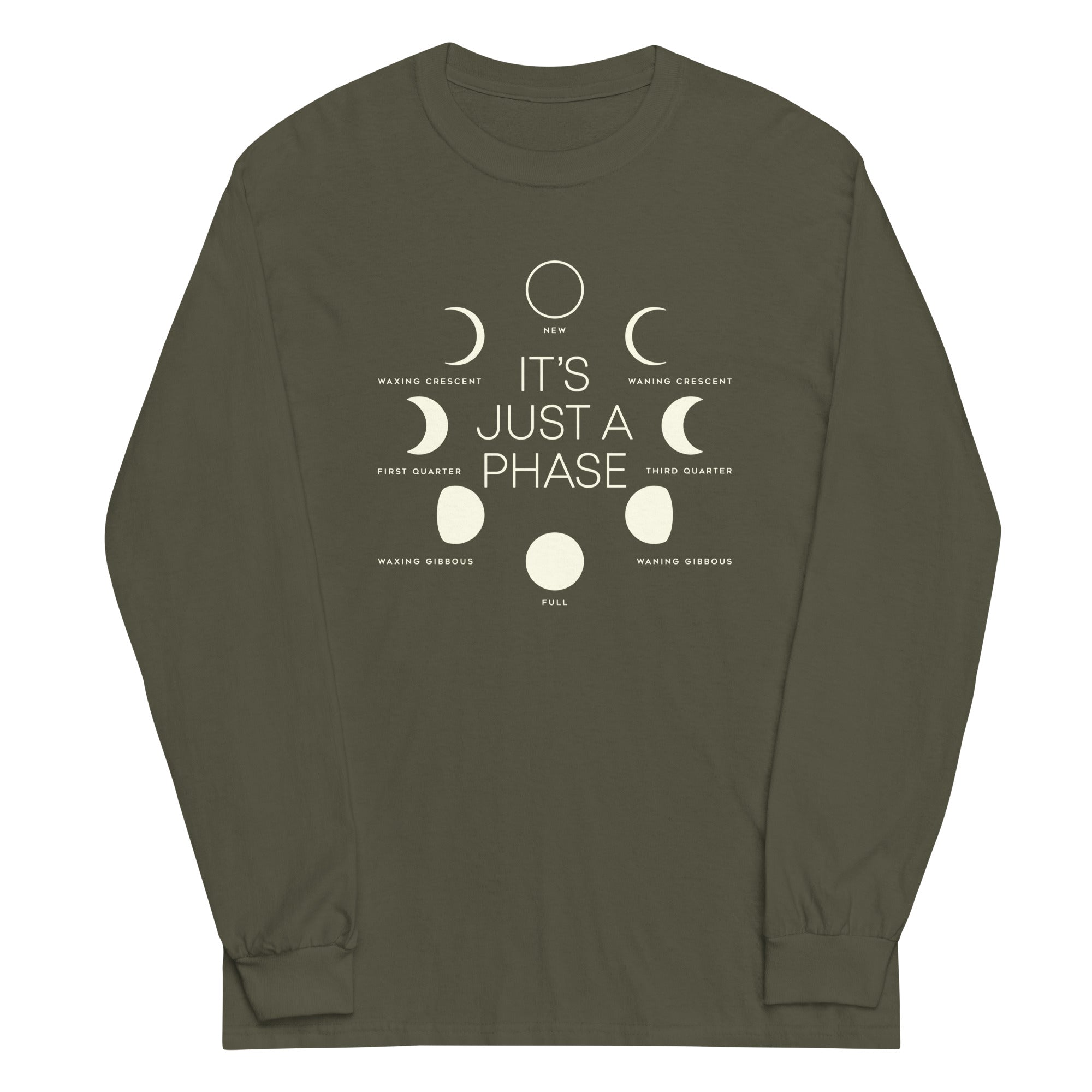 It's Just A Phase - Adult & Kids T-Shirts, Sweatshirts & Hoodies apparel design preview 1