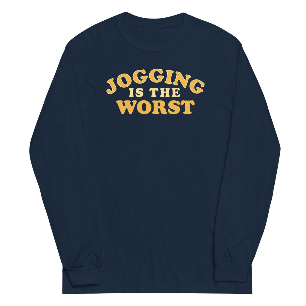 Jogging Is The Worst - Adult & Kids T-Shirts, Sweatshirts & Hoodies apparel design preview 1