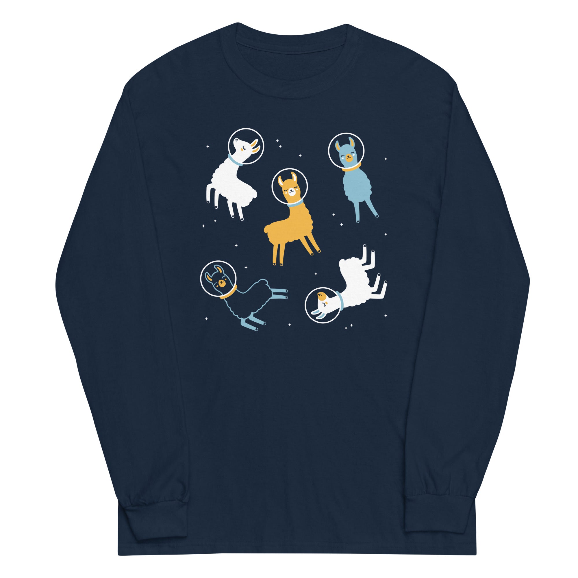 Llamas In Space - Adult & Kids T-Shirts, Sweatshirts & Hoodies apparel design preview 1
