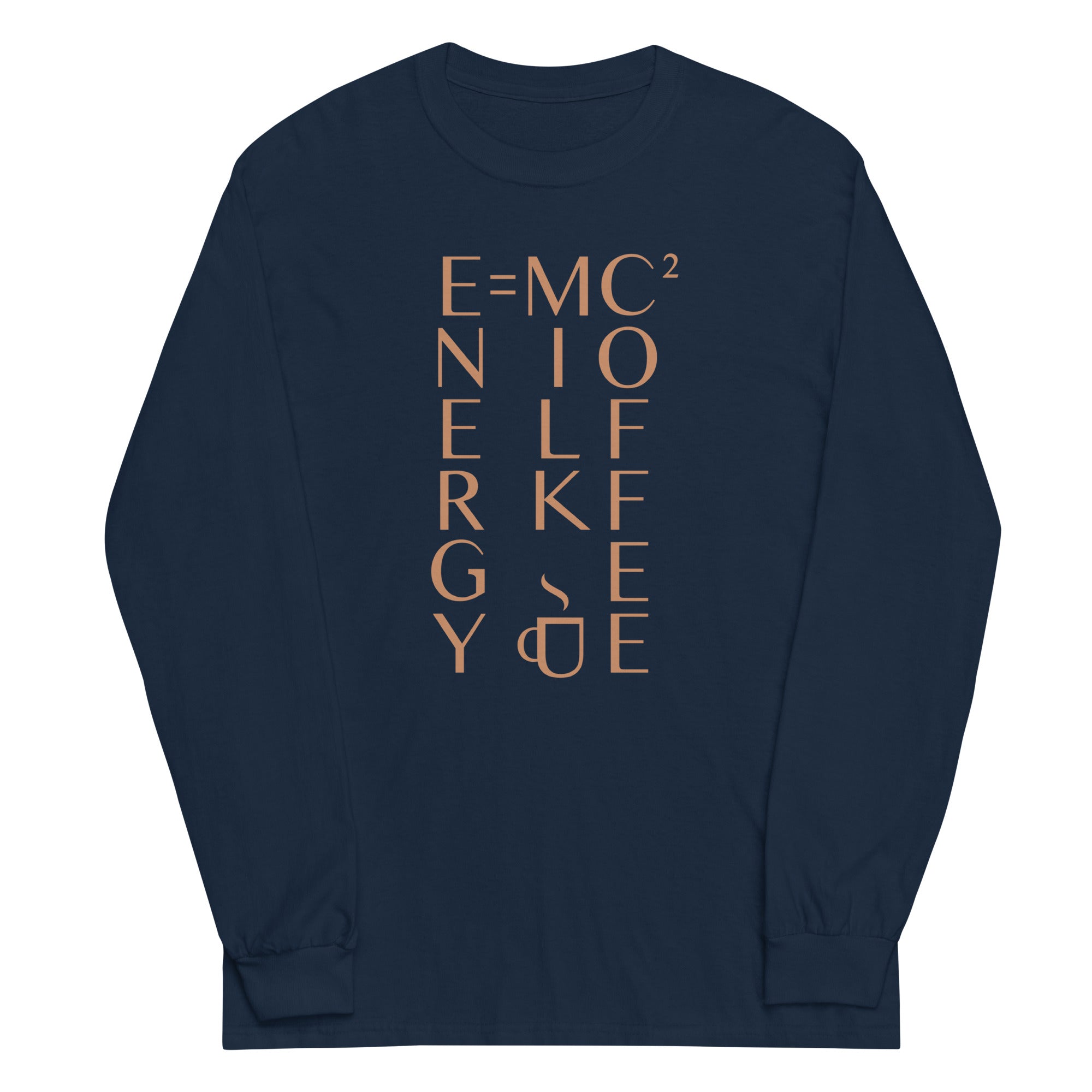 Energy Equals Milk Times Coffee Squared - Adult & Kids T-Shirts, Sweatshirts & Hoodies apparel design preview 1
