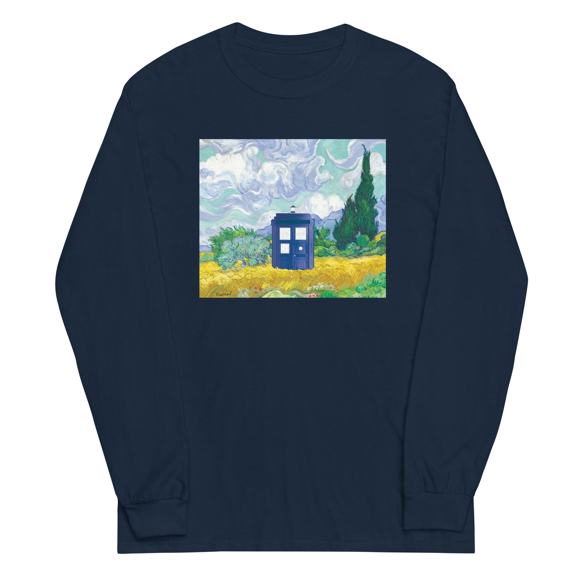 Visiting Van Gogh - Adult & Kids T-Shirts, Sweatshirts & Hoodies apparel design preview 1