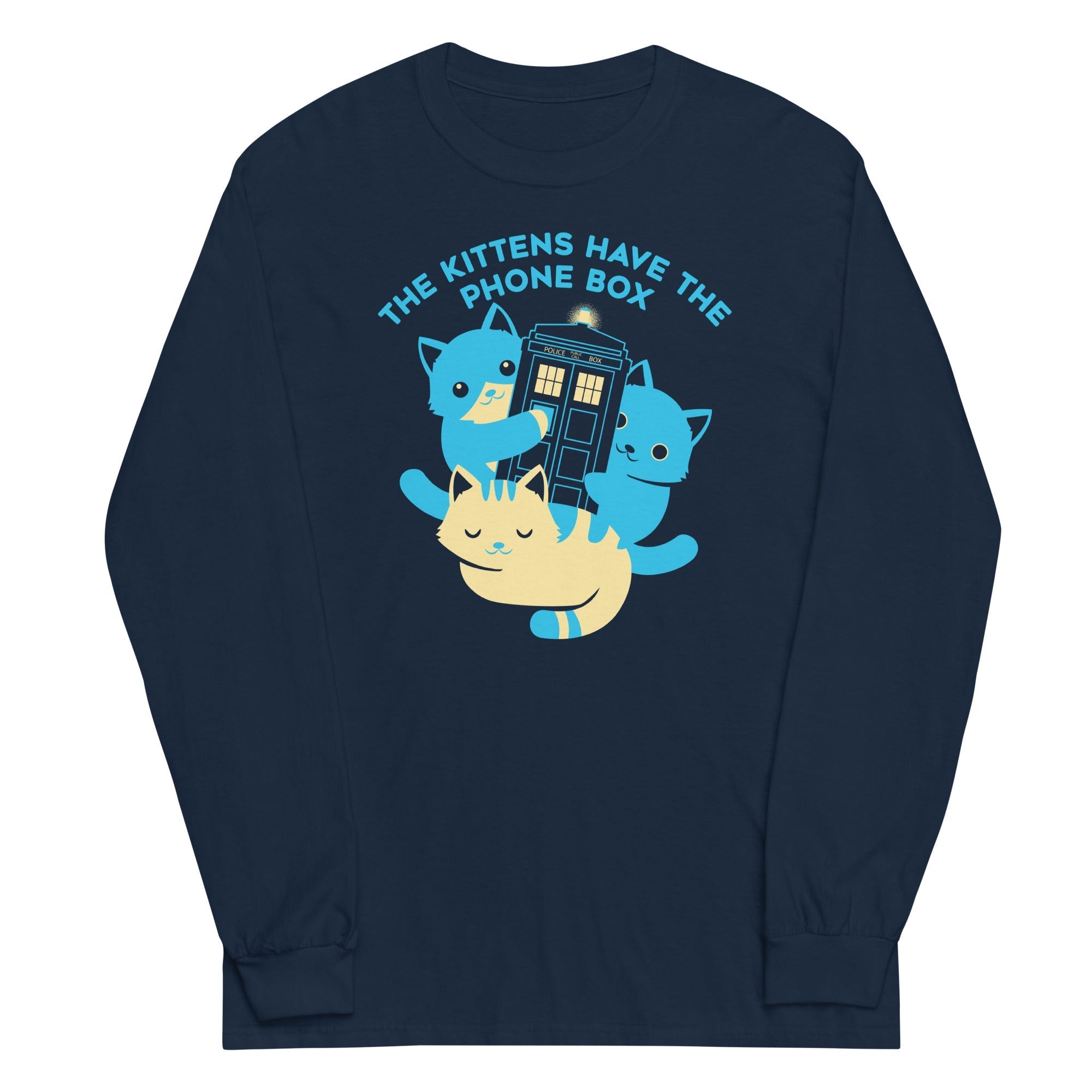 The Kittens Have Phone Box - Adult & Kids T-Shirts, Sweatshirts & Hoodies apparel design preview 1