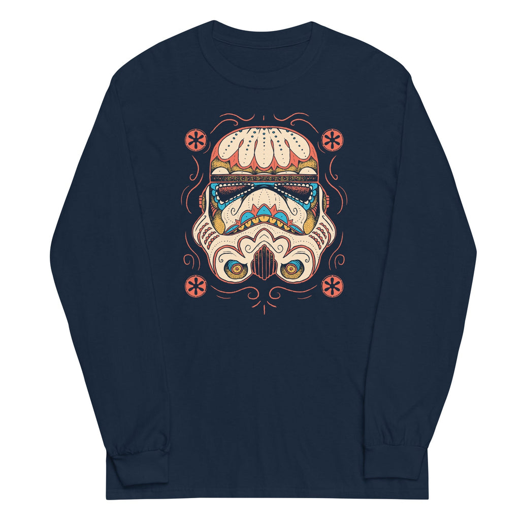Sugar Skull Trooper - Adult & Kids T-Shirts, Sweatshirts & Hoodies apparel design preview 1