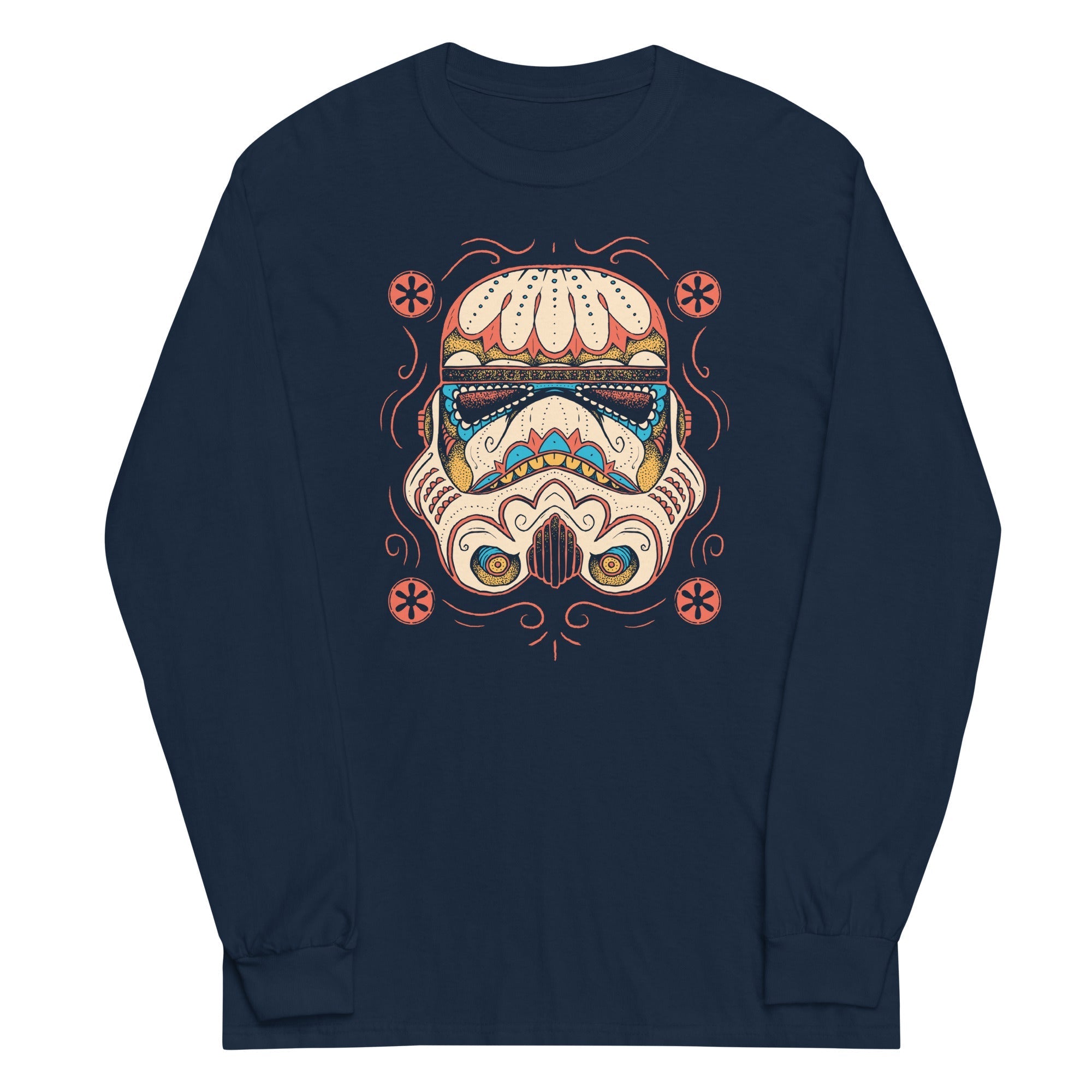 Sugar Skull Trooper - Adult & Kids T-Shirts, Sweatshirts & Hoodies apparel design preview 1