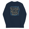 When You Cross A Joke With Rhetorical Question? - Adult & Kids T-Shirts, Sweatshirts & Hoodies apparel design preview 1