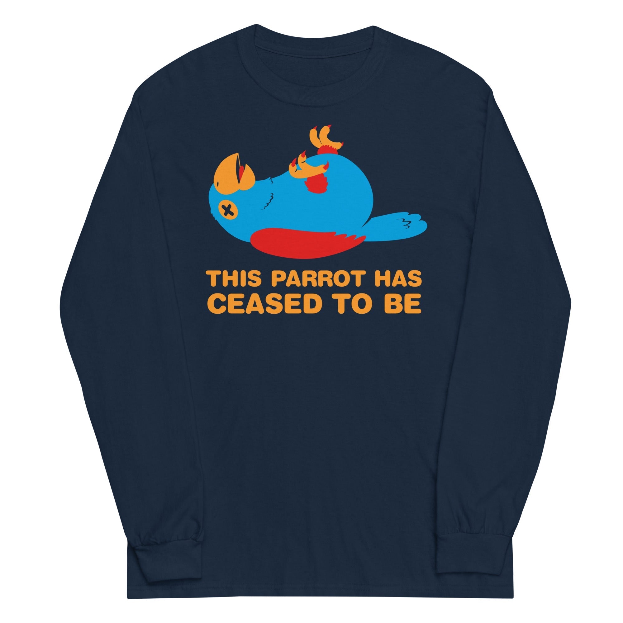 This Parrot Has Ceased To Be - Adult & Kids T-Shirts, Sweatshirts & Hoodies apparel design preview 1