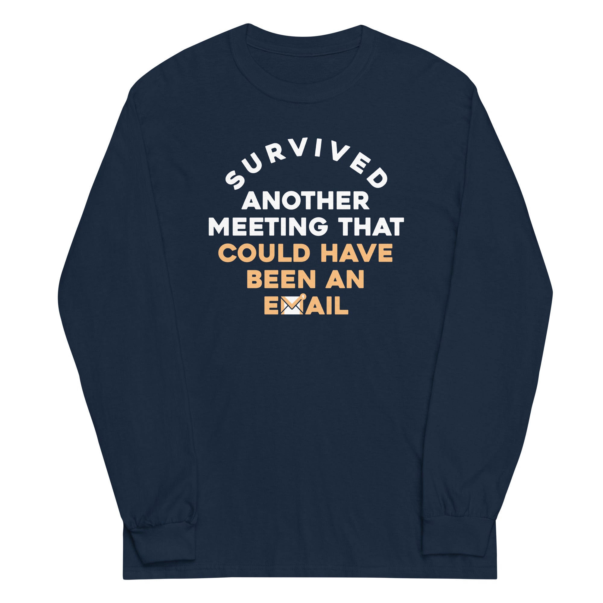 Survived Another Meeting - Adult & Kids T-Shirts, Sweatshirts & Hoodies apparel design preview 1